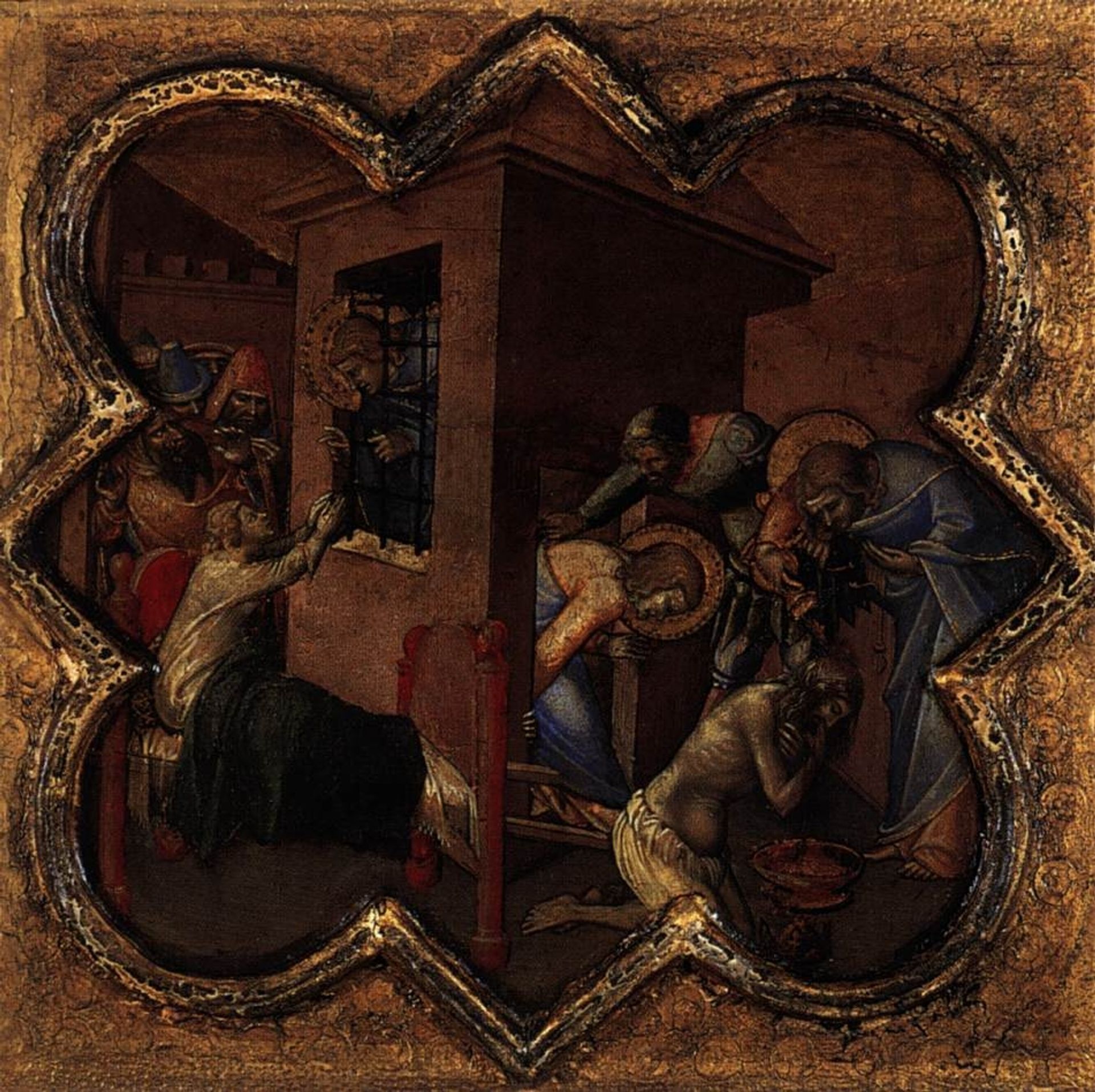 Scenes from the Life of St Thomas by Luca di Tommé