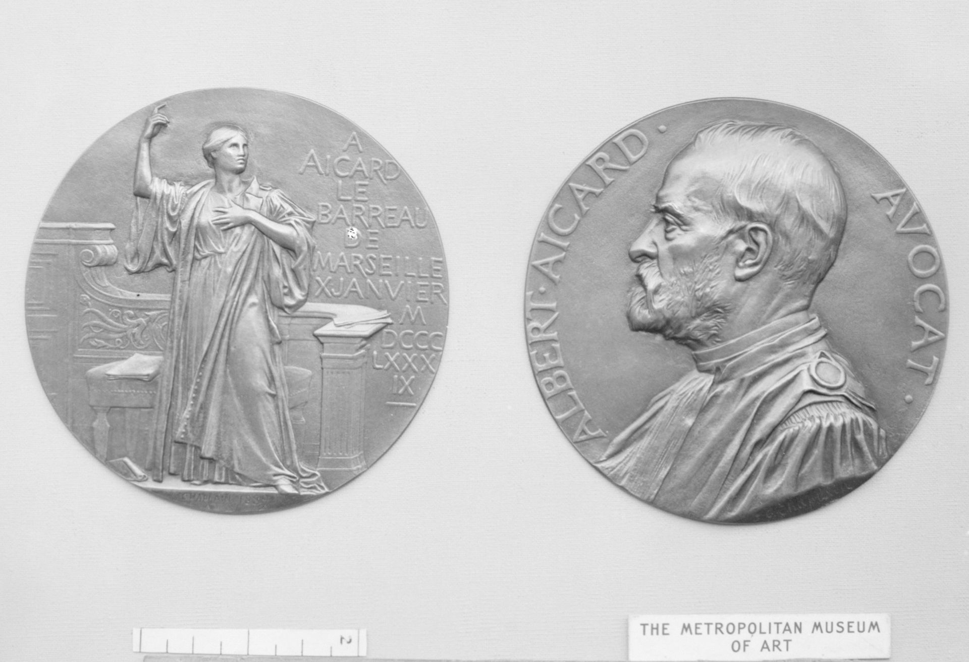 In honor of M. Aicard, Advocate, 1889 by Jules-Clément Chaplain