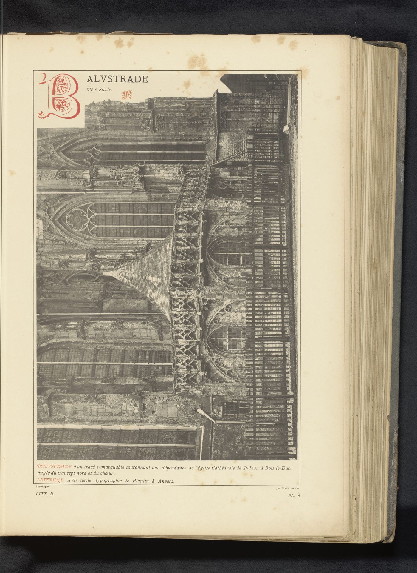 Detail van de Sint-Janskathedraal te Den Bosch by Anonymous