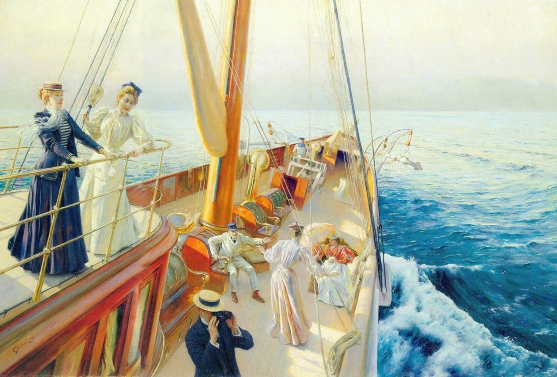 Yachting the Mediterranean by Julius Leblanc Stewart