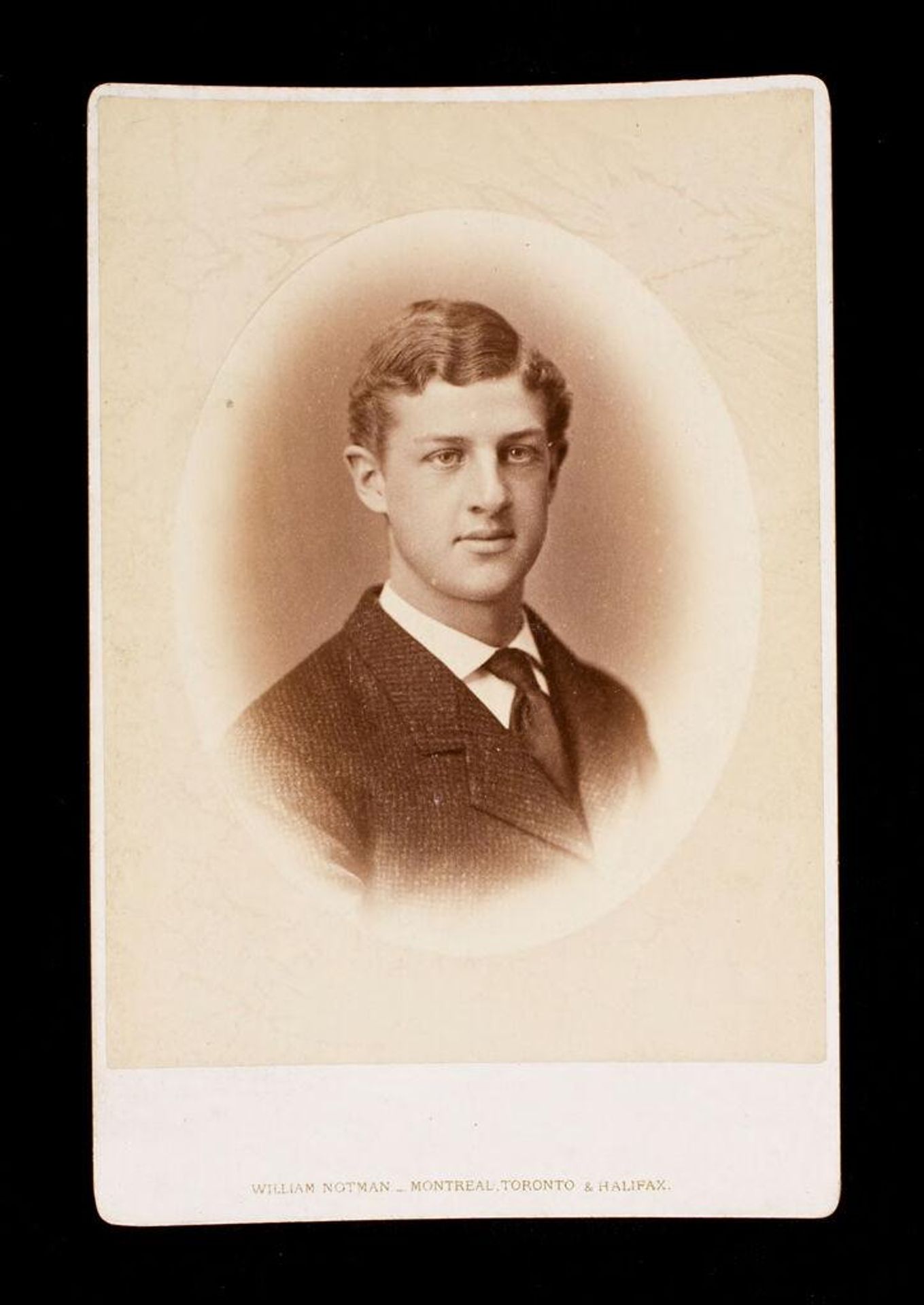 Frederick Richard Sears (b. 1855) by William Notman