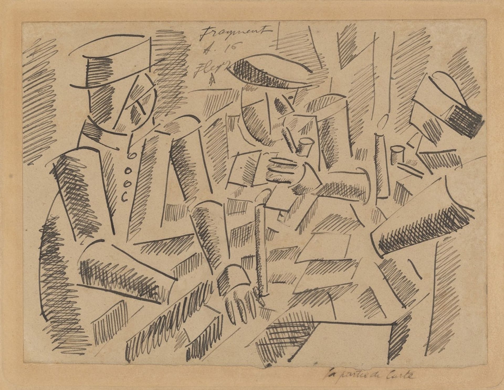 The Game of Cards by Fernand Léger