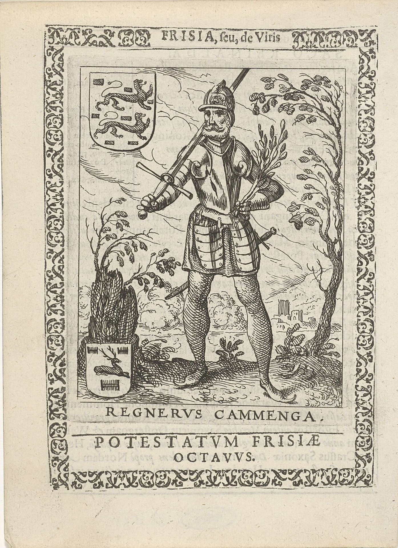 Reinier Camminga, achtste potestaat van Friesland by Pieter Feddes van Harlingen