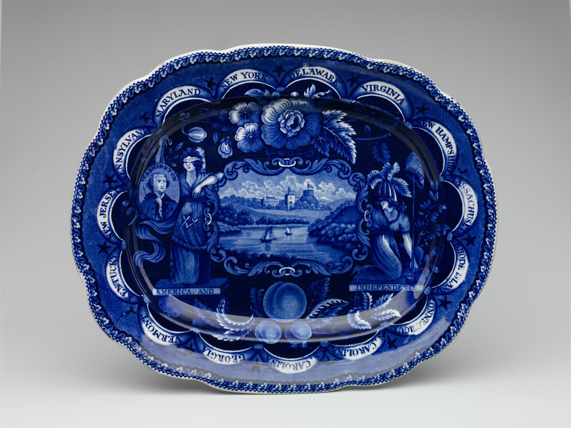 Platter by James and Ralph Clews