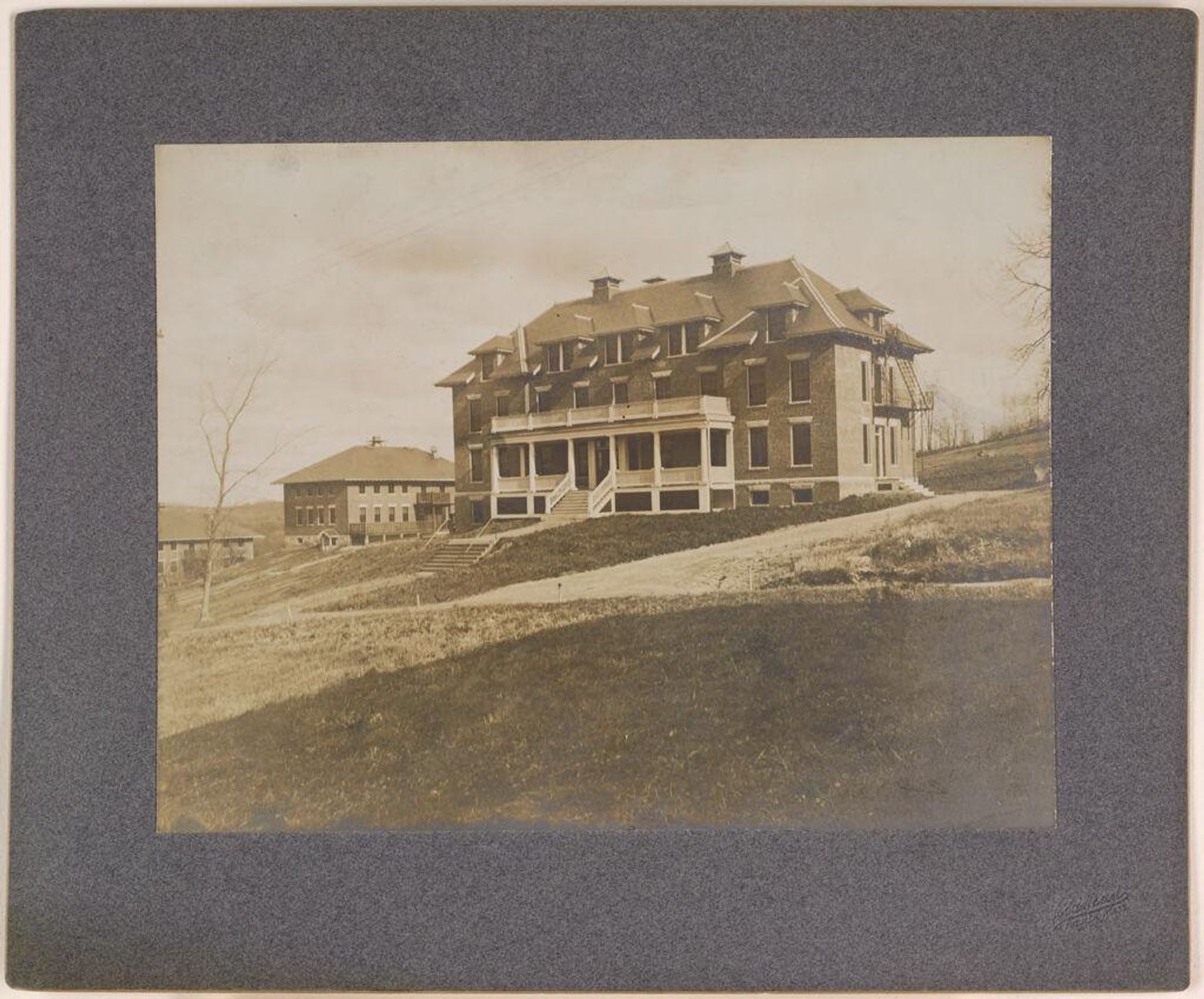 Defectives, Epileptics: United States. Massachusetts. Palmer. State Hospital for Epileptics: Nurses' Home, 1905. by Woodhead Studio