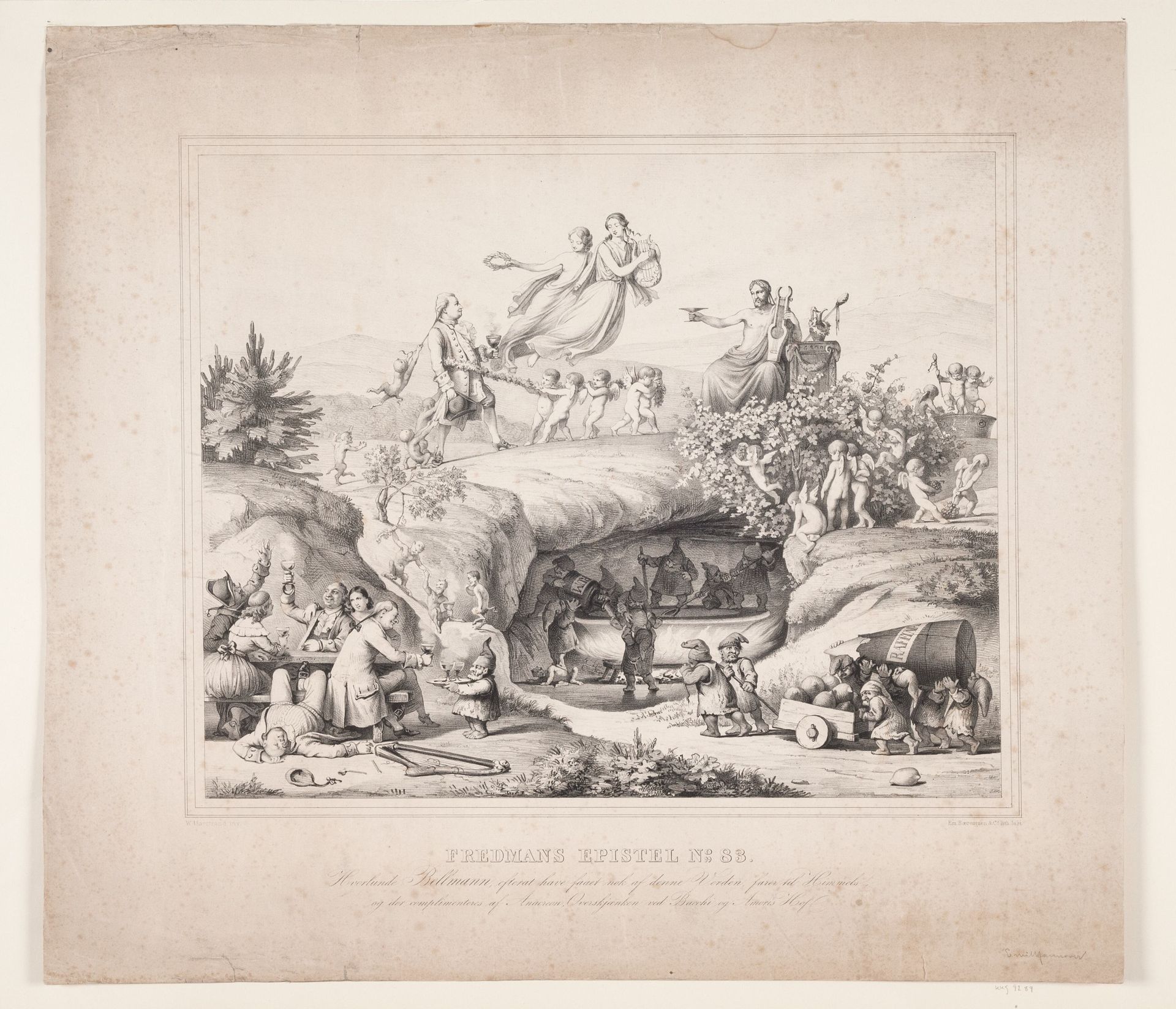 Fredmans Epistel No. 83 by Anonymous
