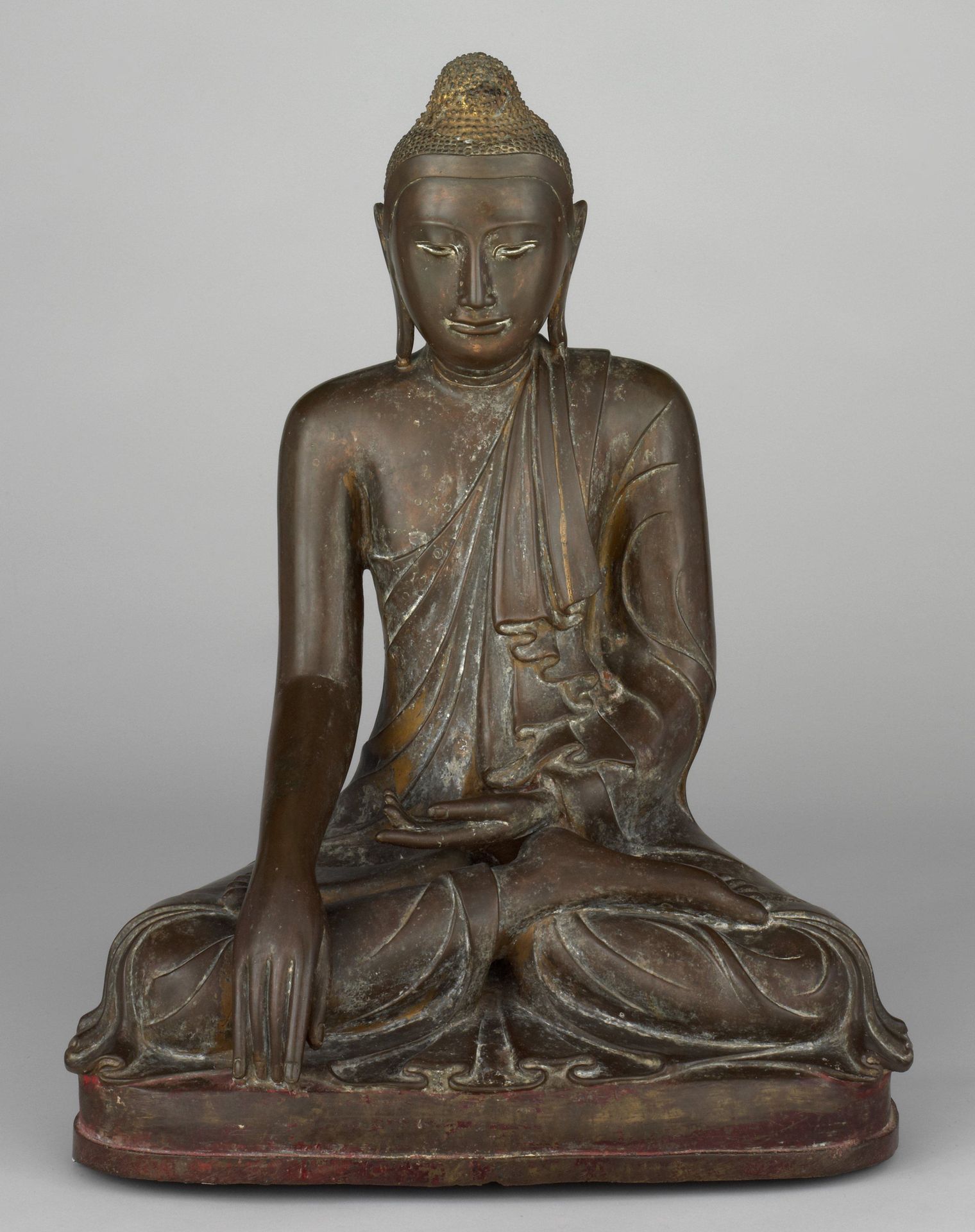 Shakyamuni Buddha Calling the Earth to Witness by Anonymous
