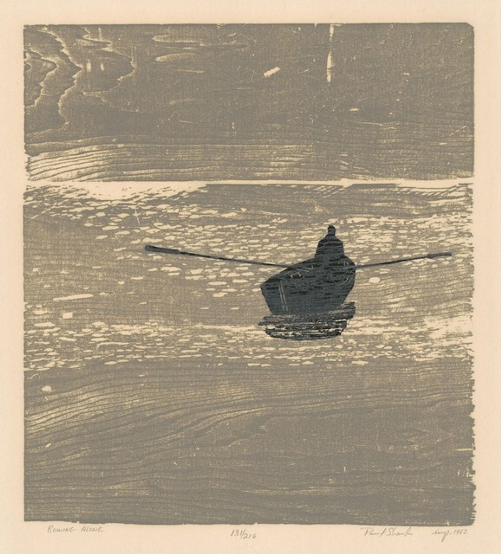 Rowing Alone by Paul Shaub
