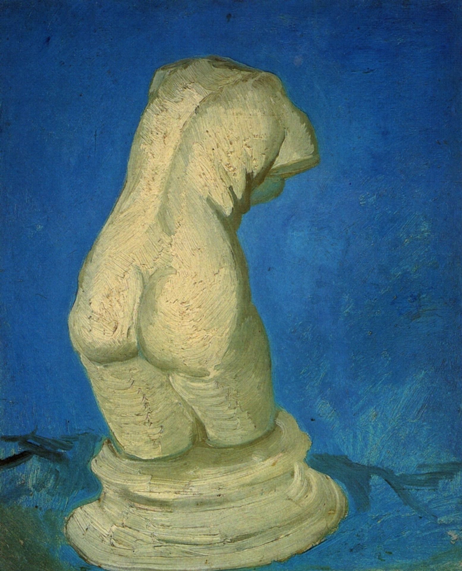 Plaster Statuette of a Female Torso by Vincent van Gogh