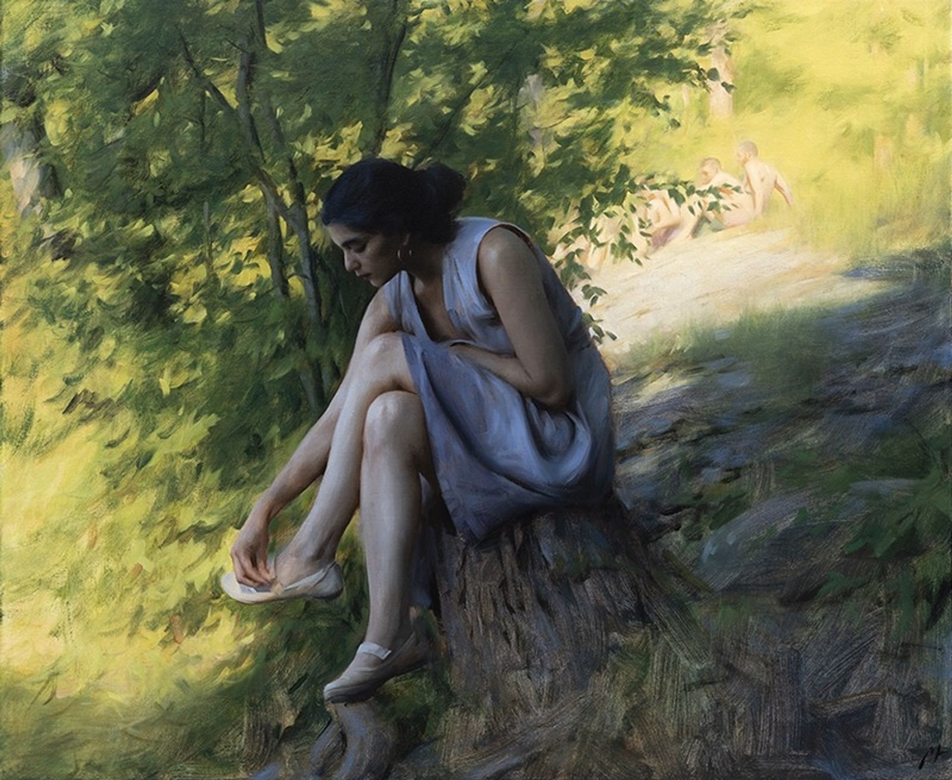 In the shadow by Nick Alm