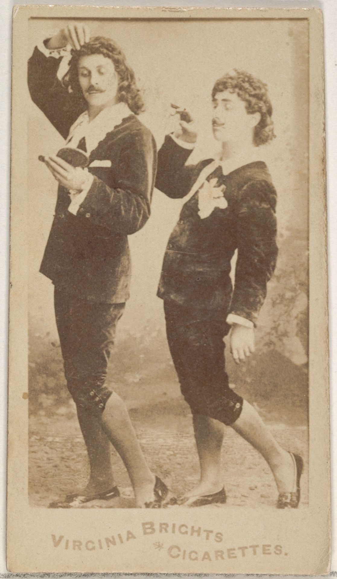 From the Actors and Actresses series (N45, Type 5) for Virginia Brights Cigarettes by Allen & Ginter