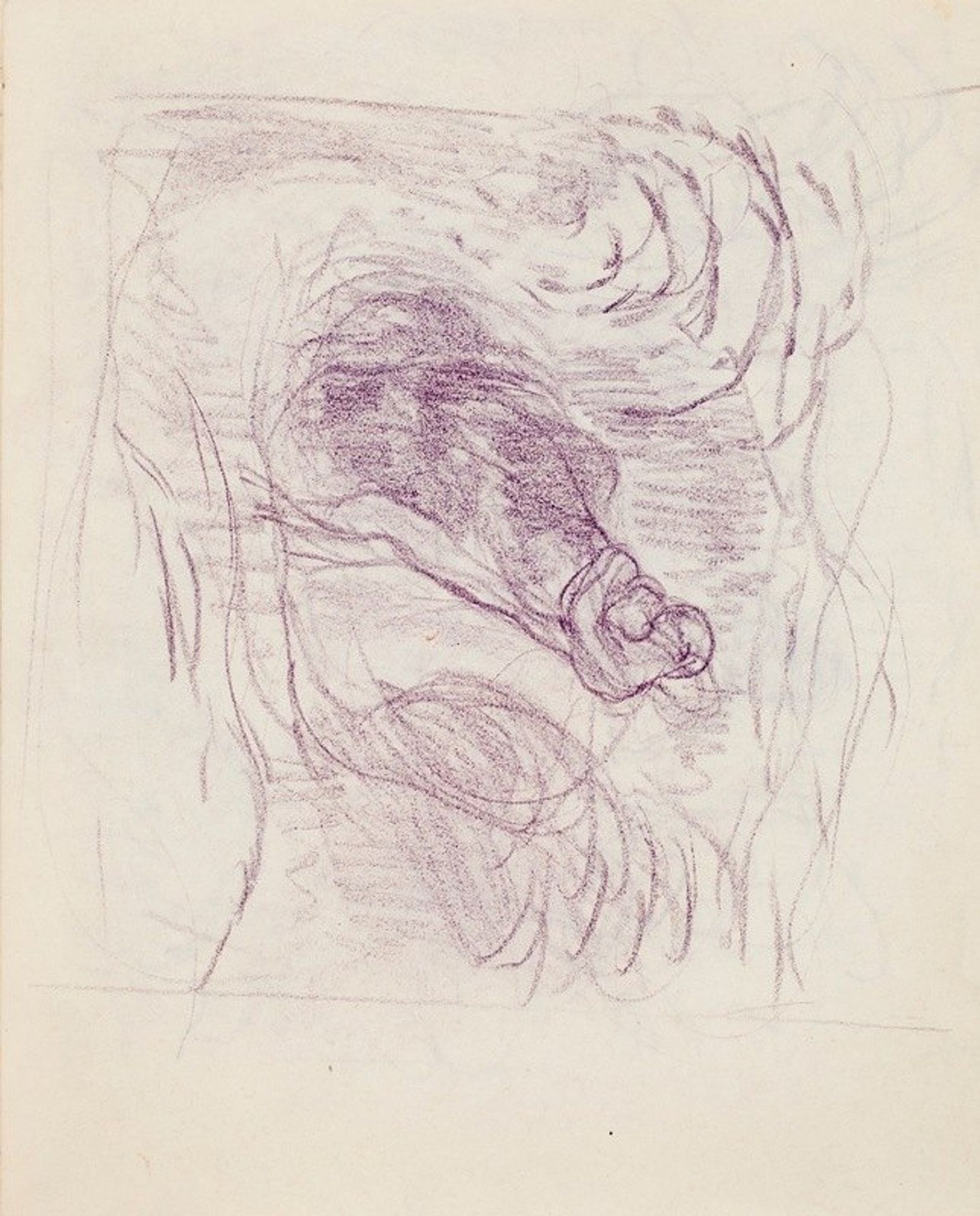 Hahmo, luonnos by Magnus Enckell