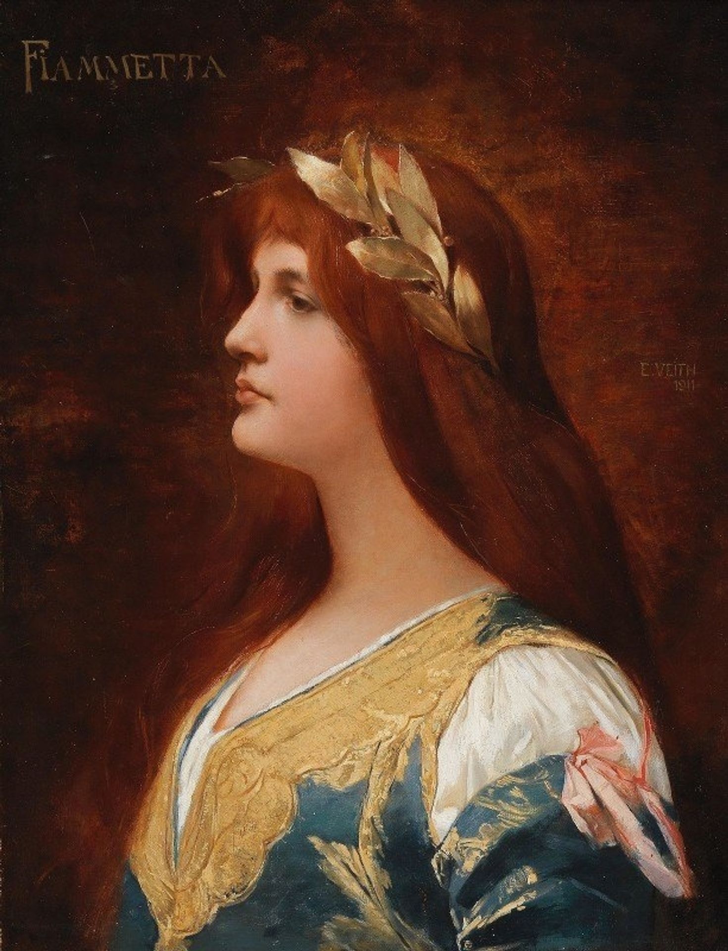 Fiammetta by Eduard Veith