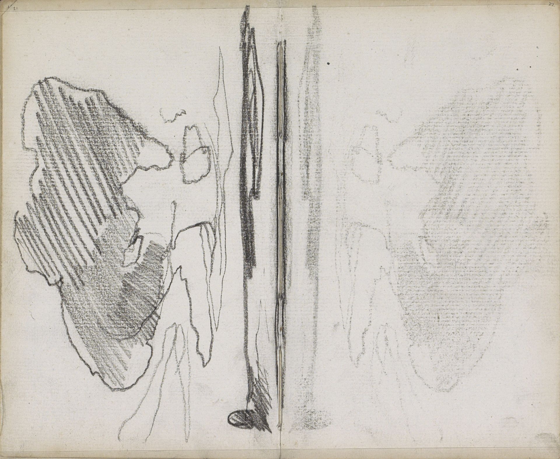 Landschap met wolkenlucht by George Hendrik Breitner