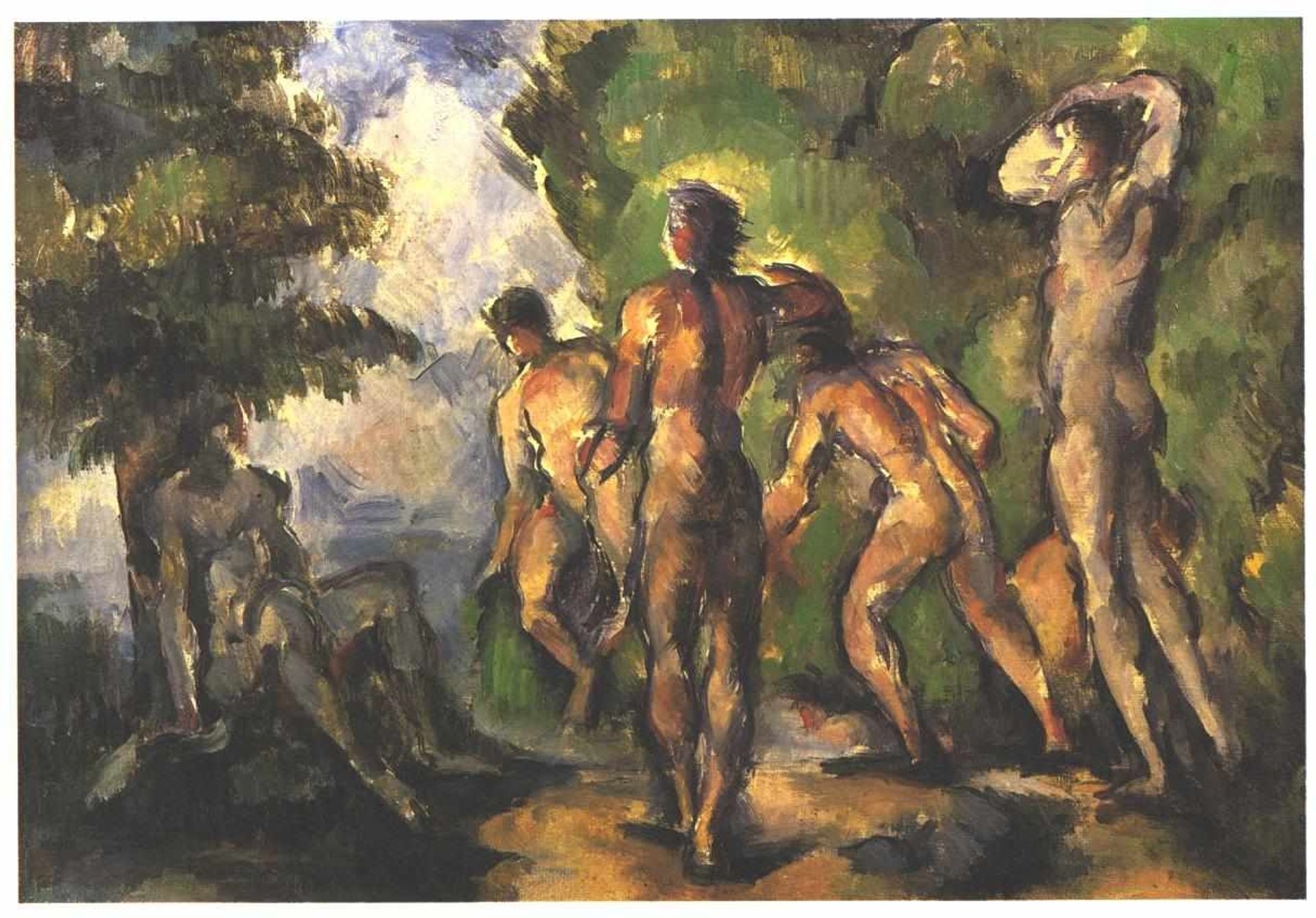 Bathers at Rest by Paul Cézanne