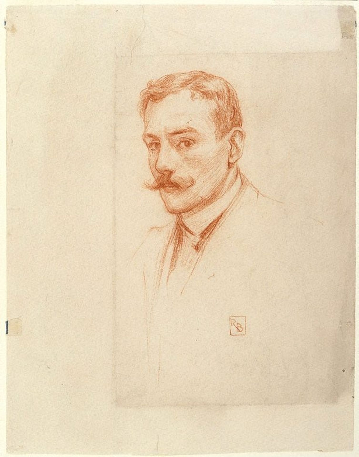 Self portrait by Rupert Bunny