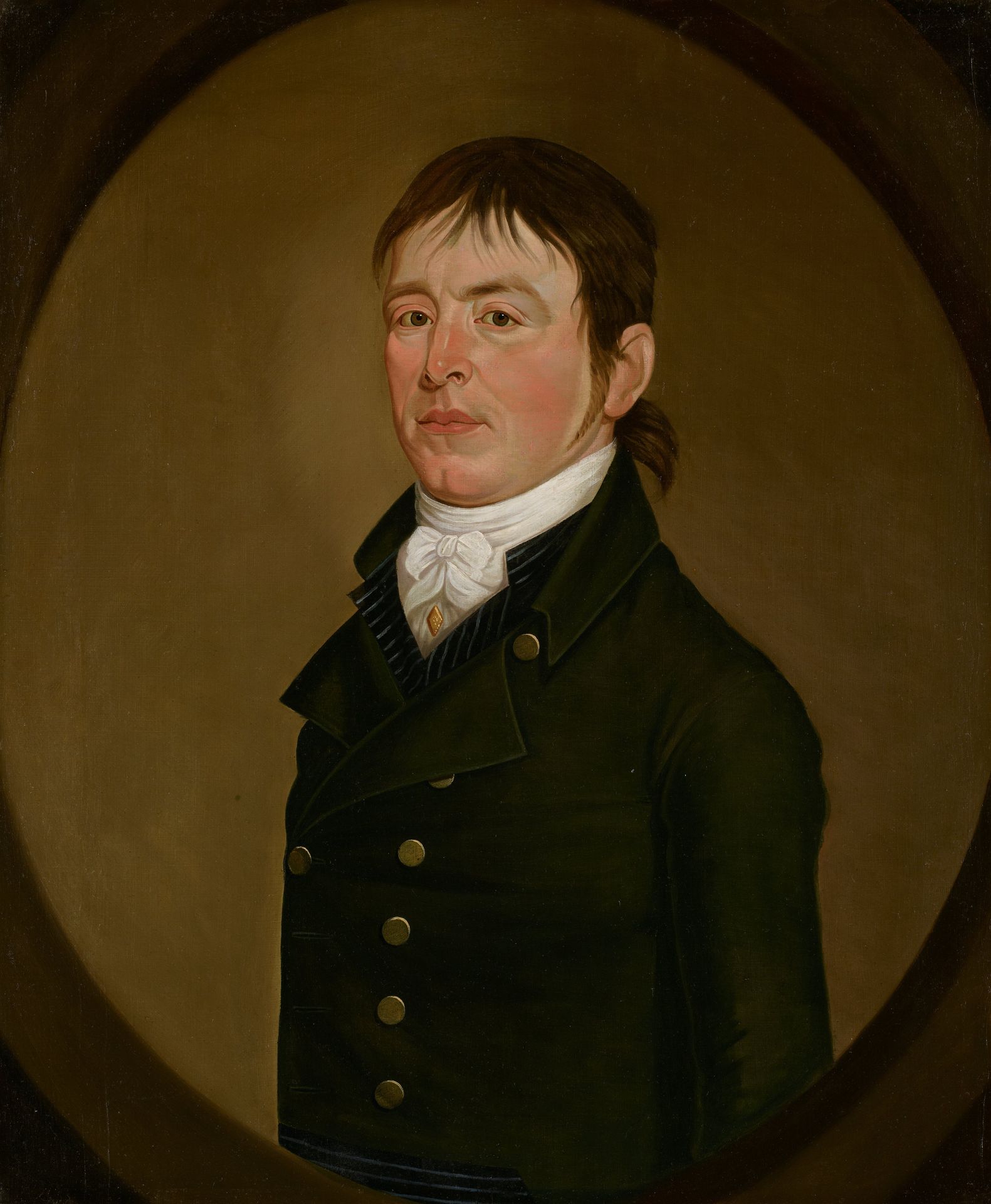 Portrait of Moses Kimball by William Jennys