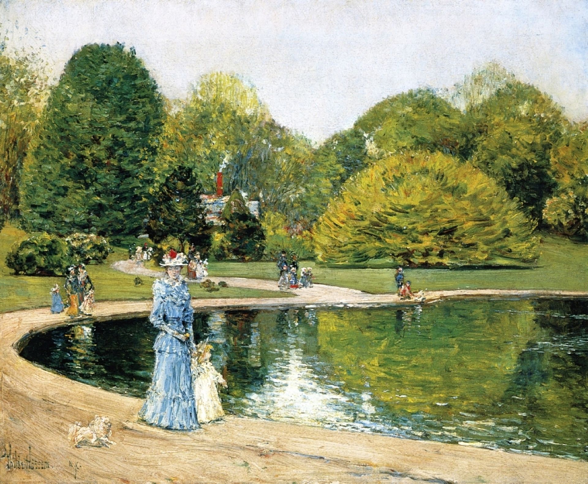Central Park by Childe Hassam