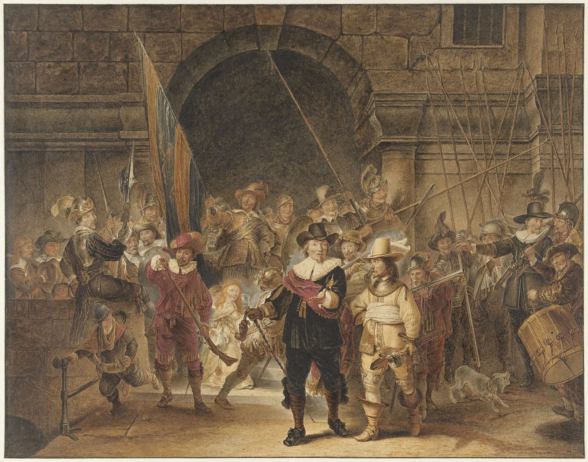 De Nachtwacht by Jacob Cats