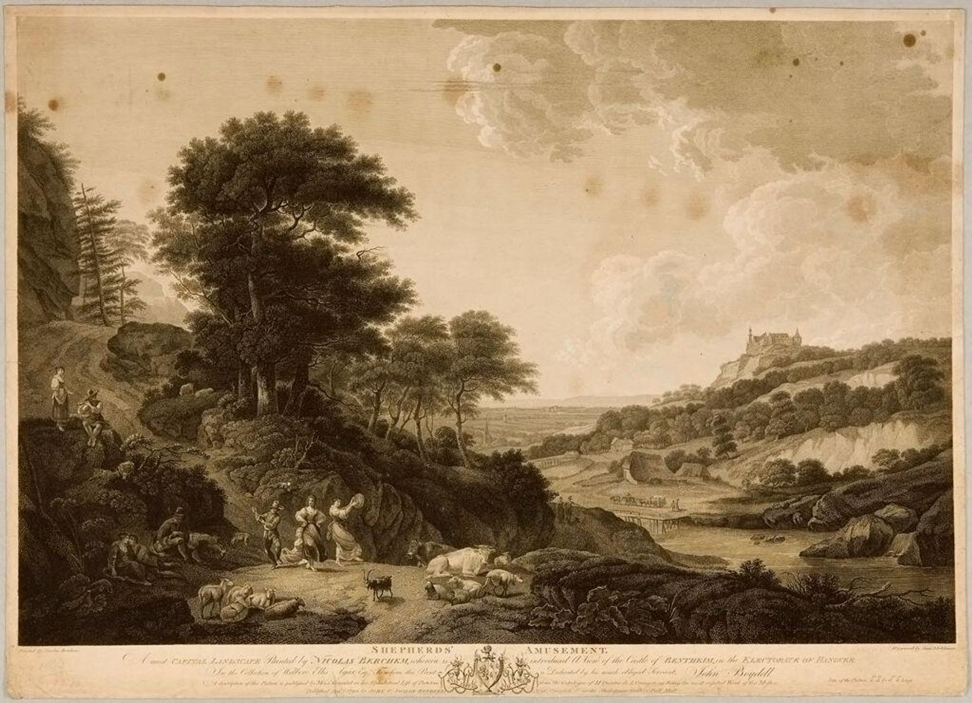 Shepherd's Amusement by Samuel Middiman