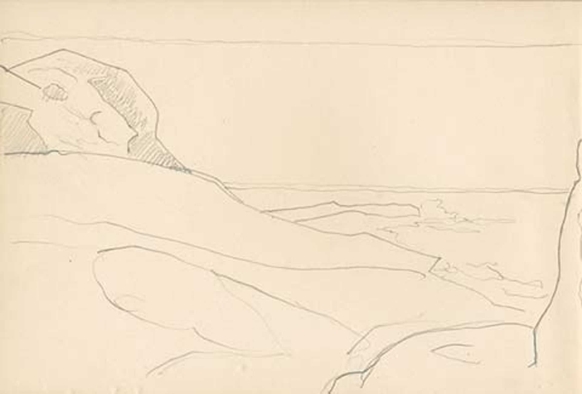Monhegan (study) by Nicholas Roerich