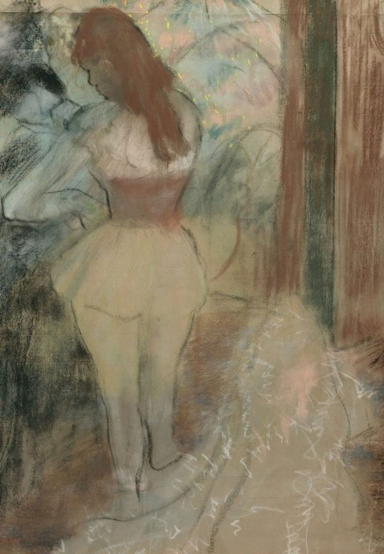 Danseuse S’habillant by Edgar Degas