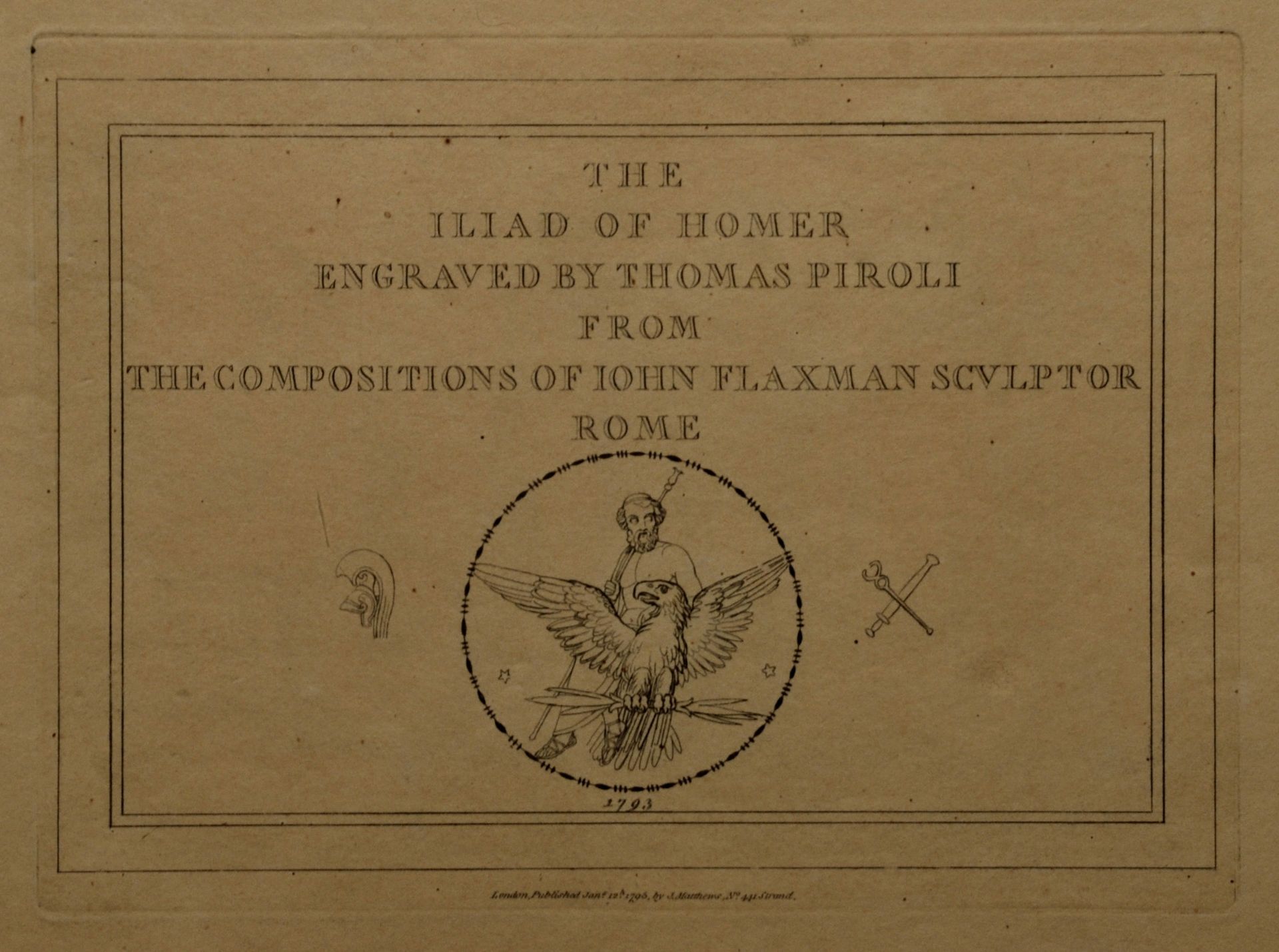 Title page by John Flaxman