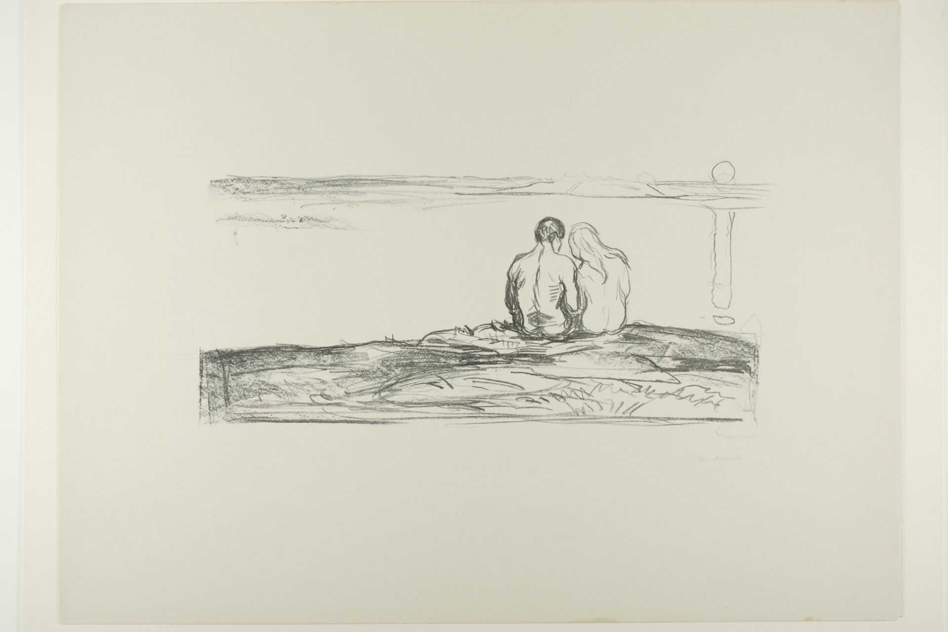 Moonrise by Edvard Munch