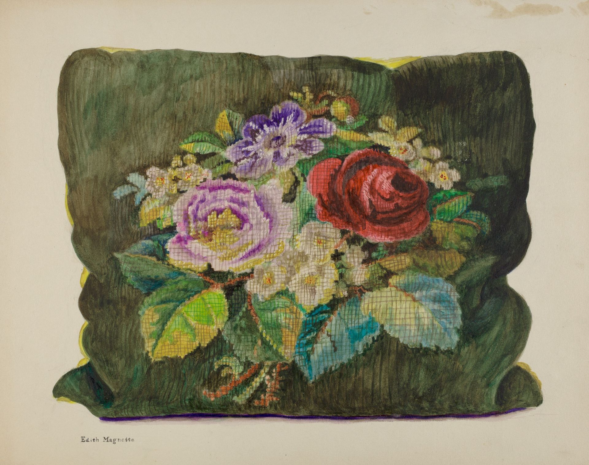 Pillow Sampler by Edith Magnette