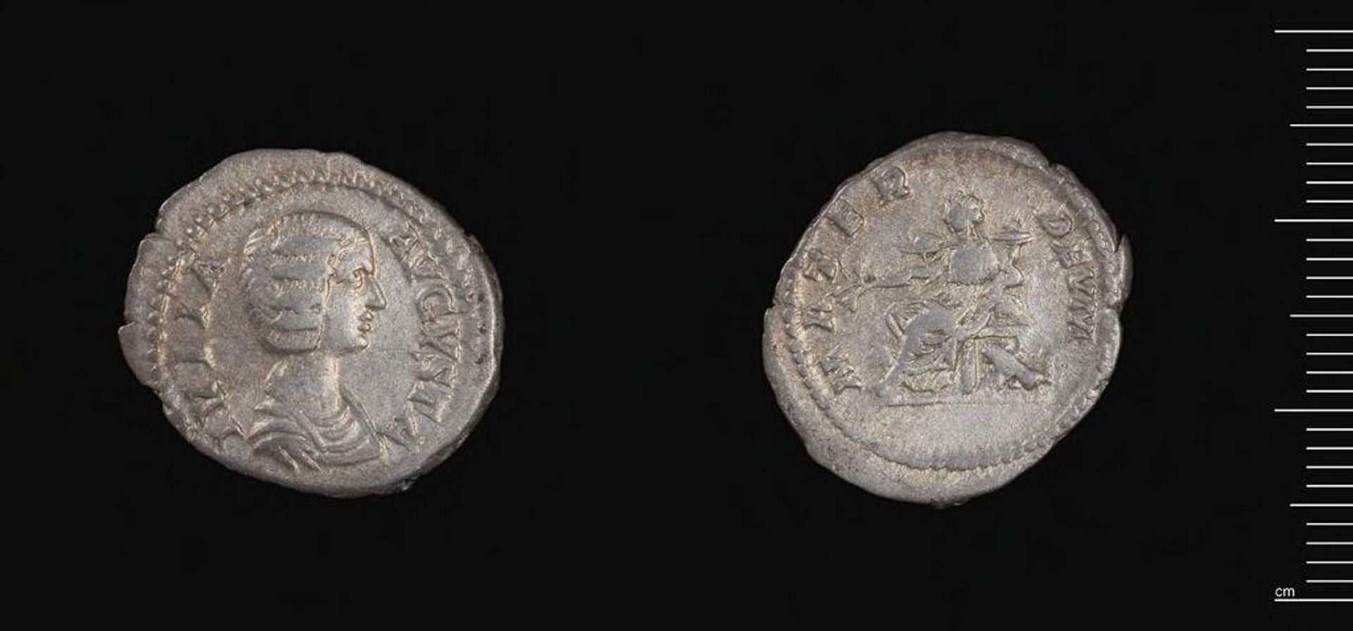 Denarius of Julia Domna by Septimius Severus