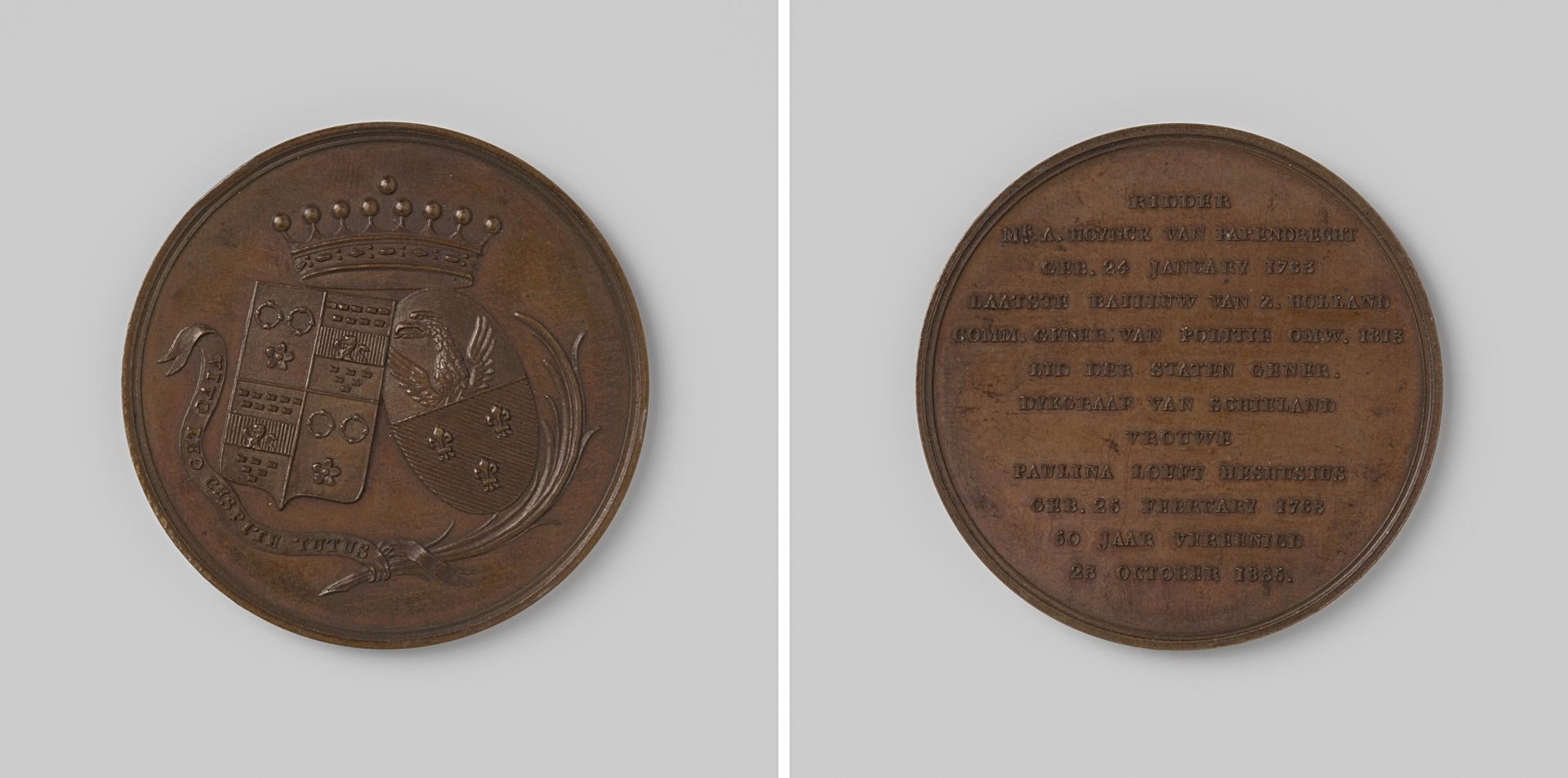 Vijftigjarig huwelijk van mr. Anthony Hoynck van Papendrecht en Paulina Loeff Heshusius by Anonymous