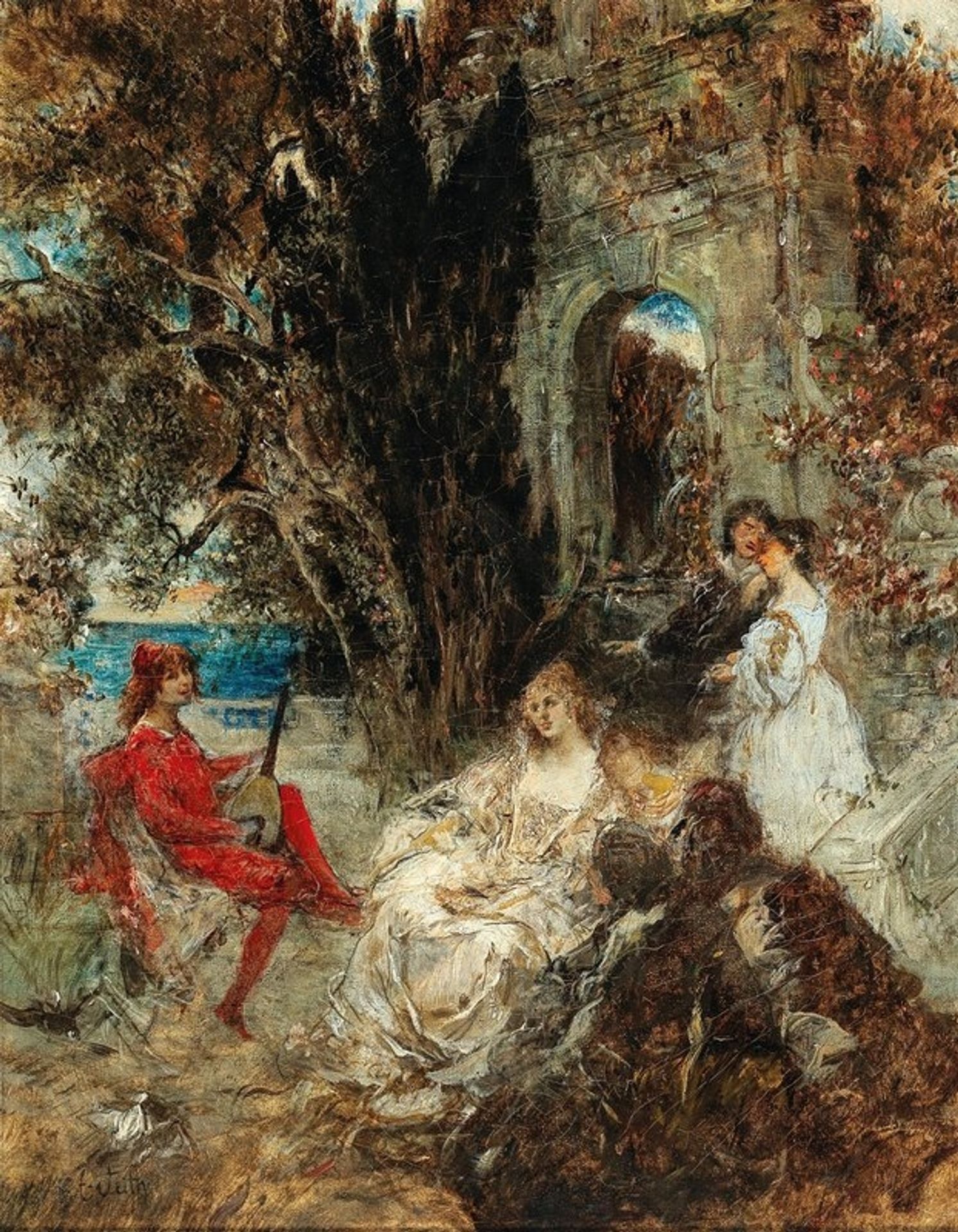 Serenade by Eduard Veith