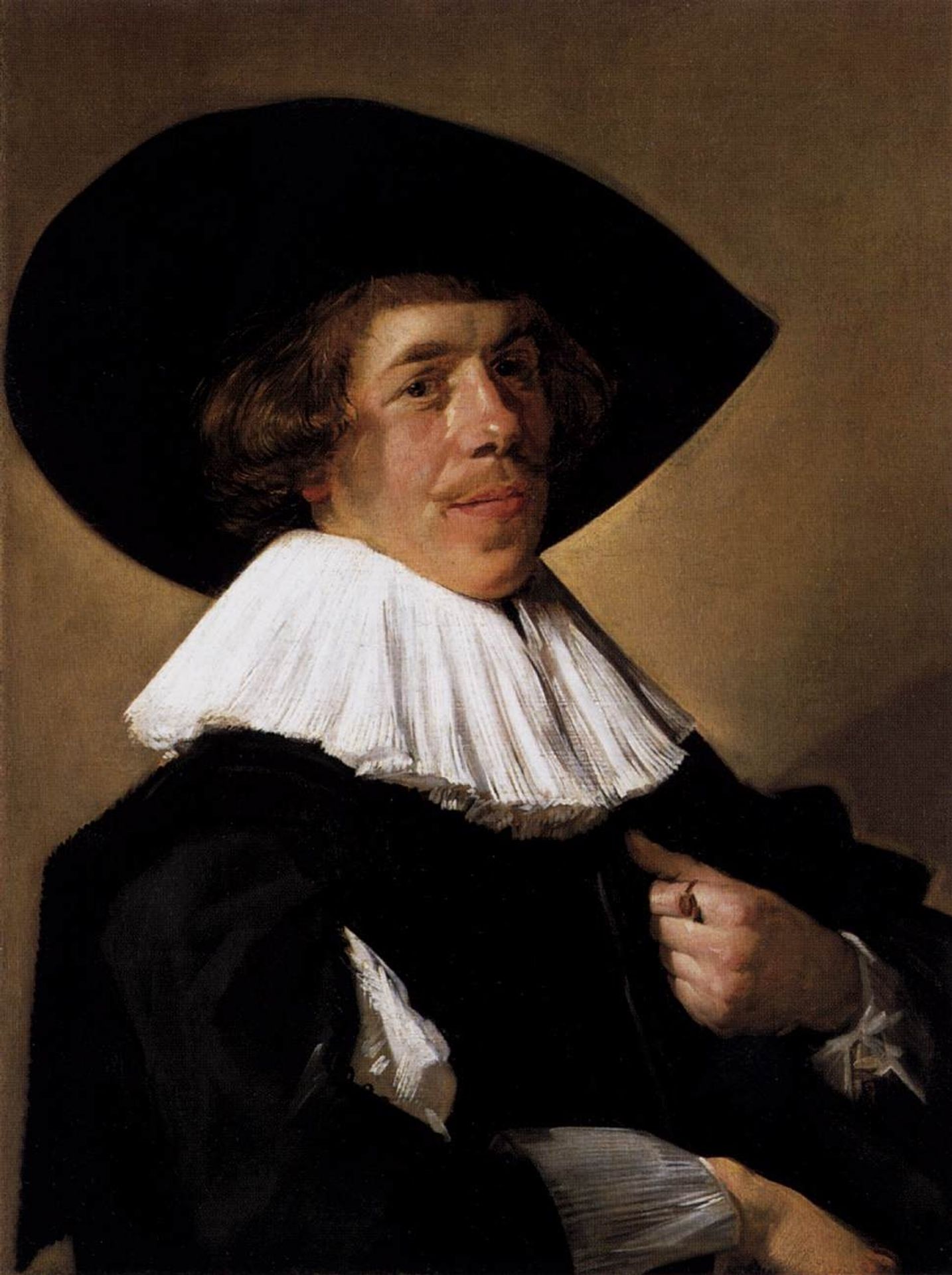 Portrait of a Man by Frans Hals