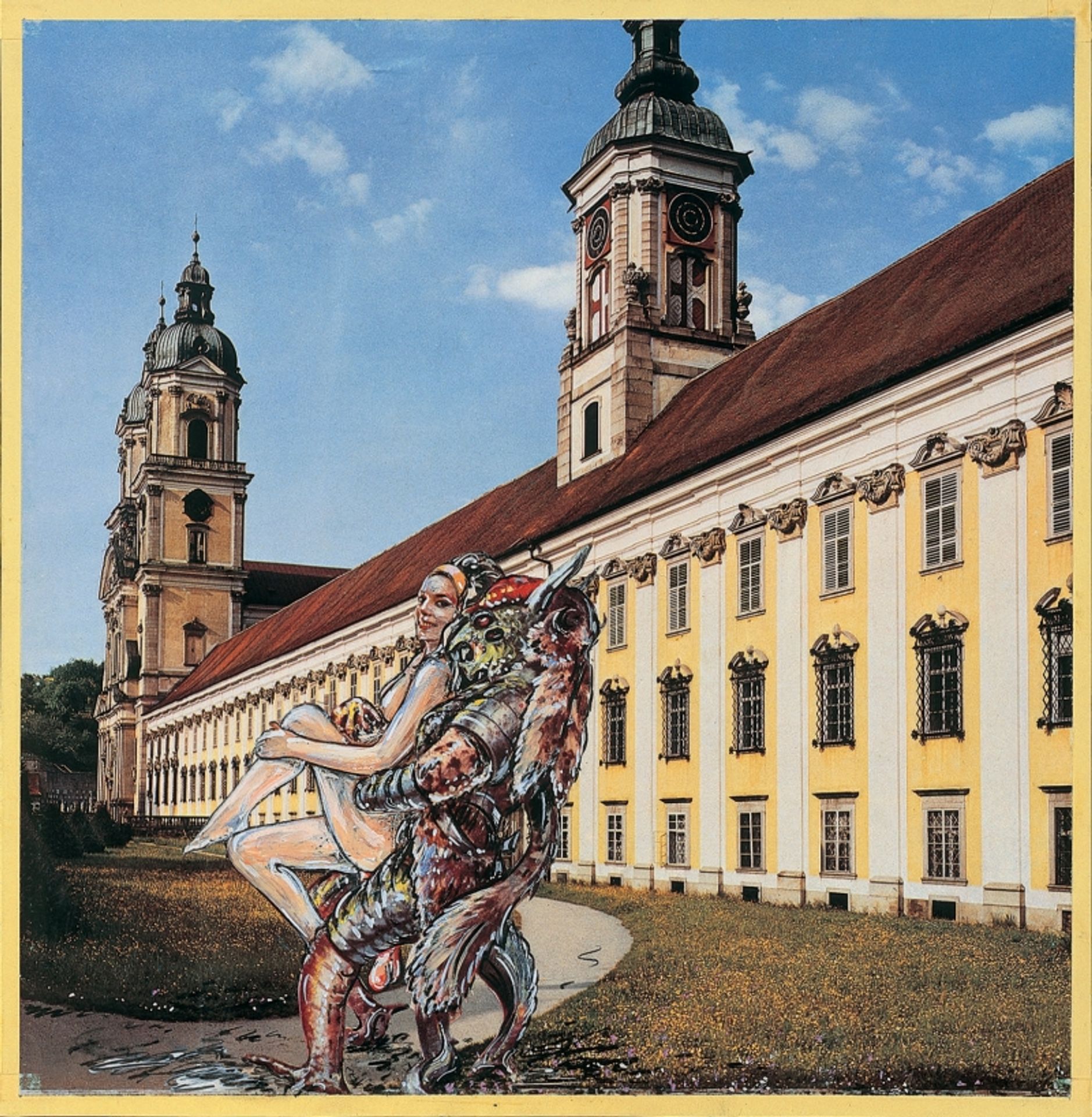 Upper Austria, Stift St. Florian (A Guide To Austria For Extraterrestrial Beings No. 4) by Christian Attersee