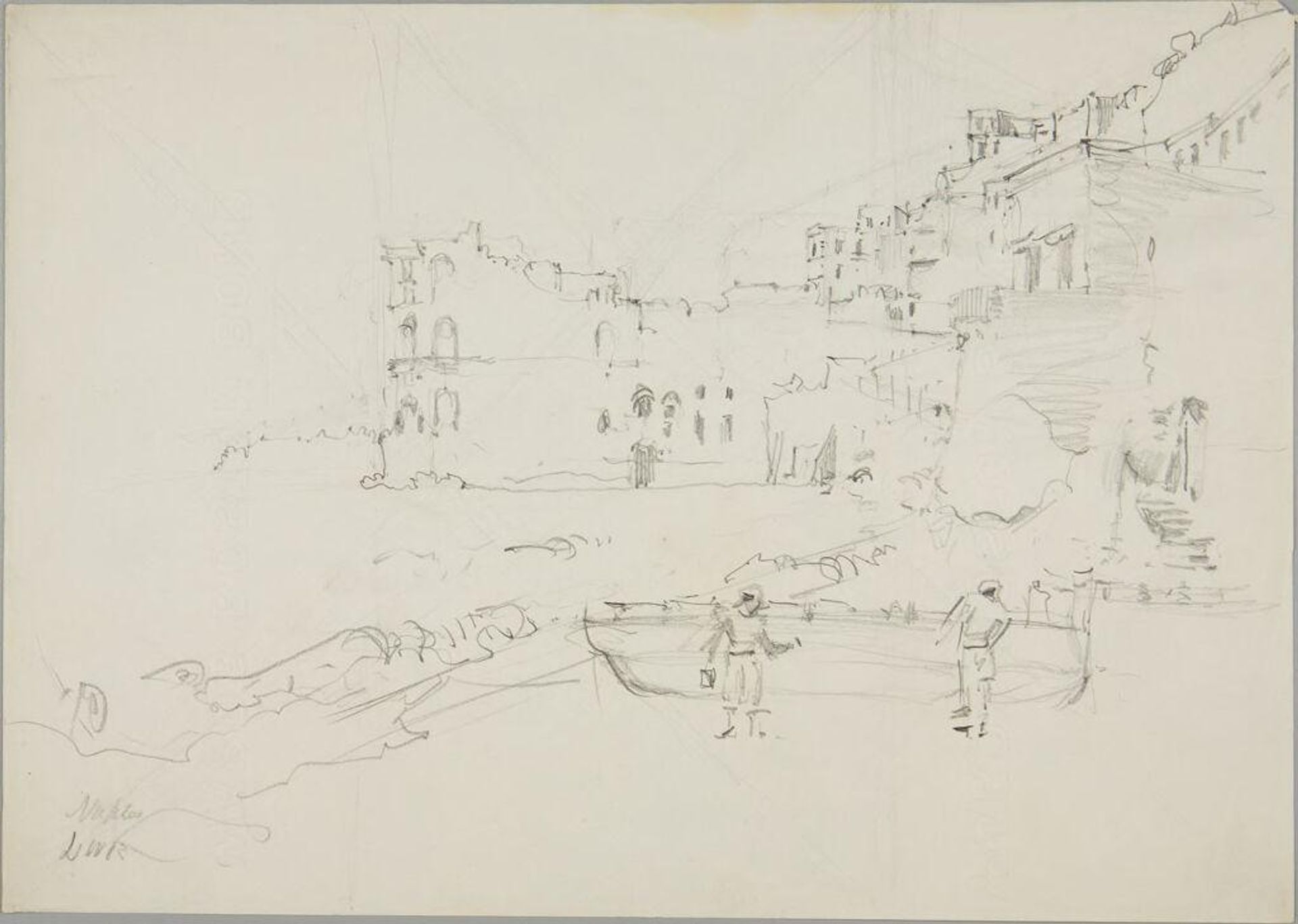 View of Naples, Italy by Denman Waldo Ross