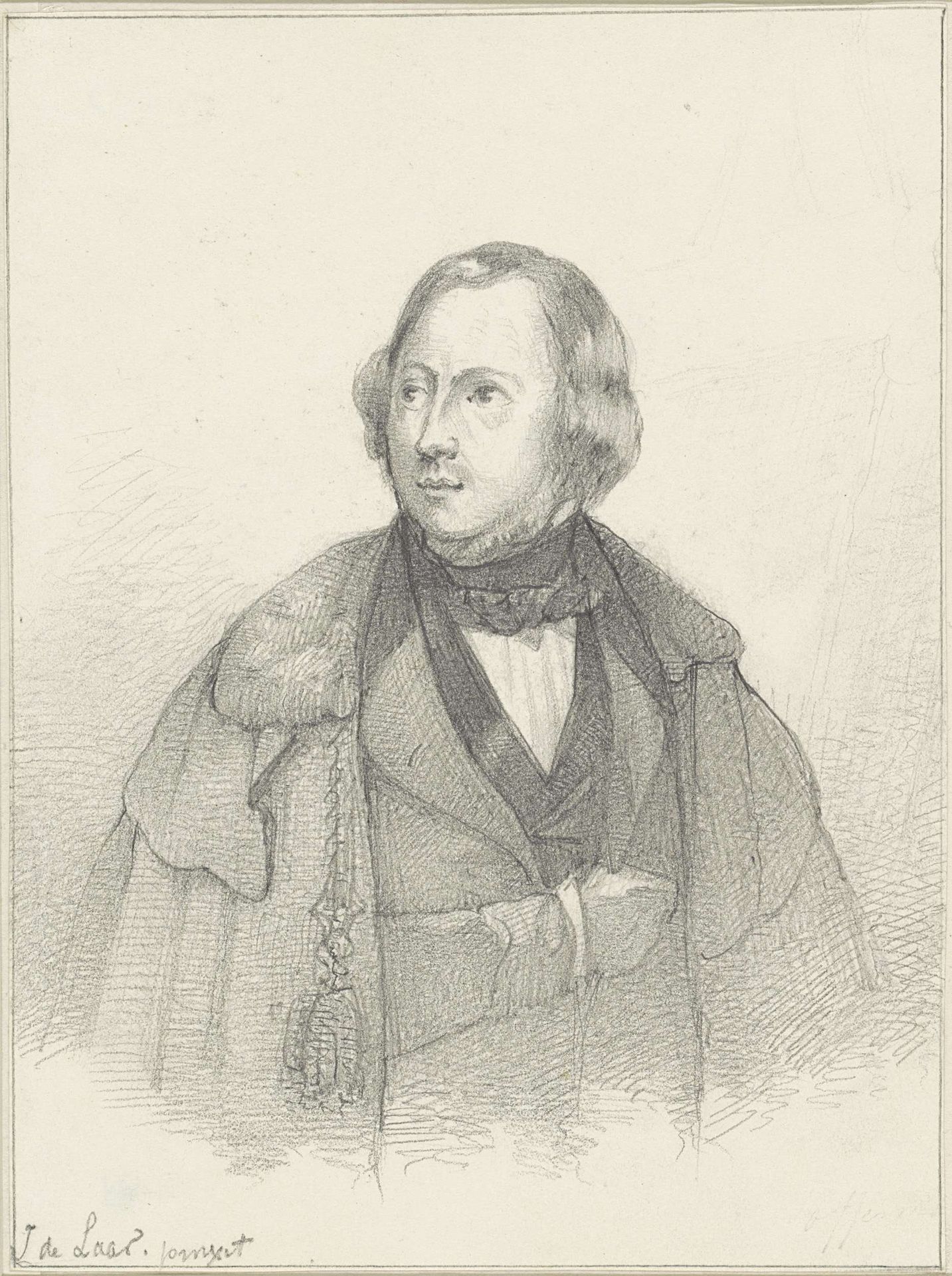 Portret van A.J. Offermans by Anonymous