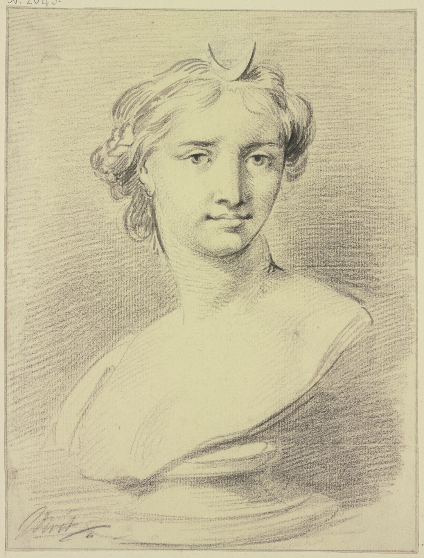 Bust of Diana by Jacob de Wit