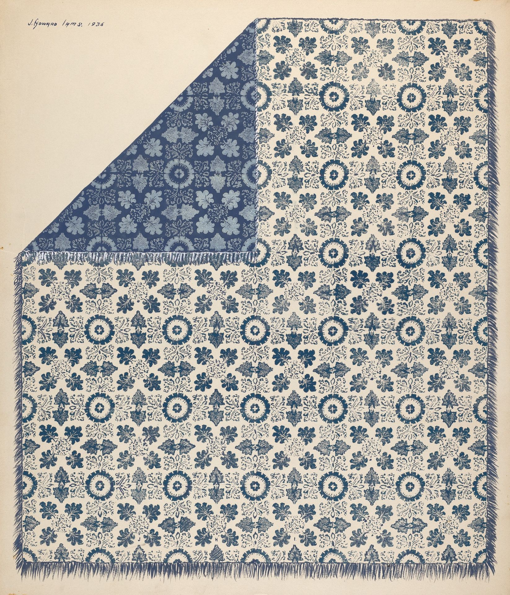 Coverlet by J. Howard Iams