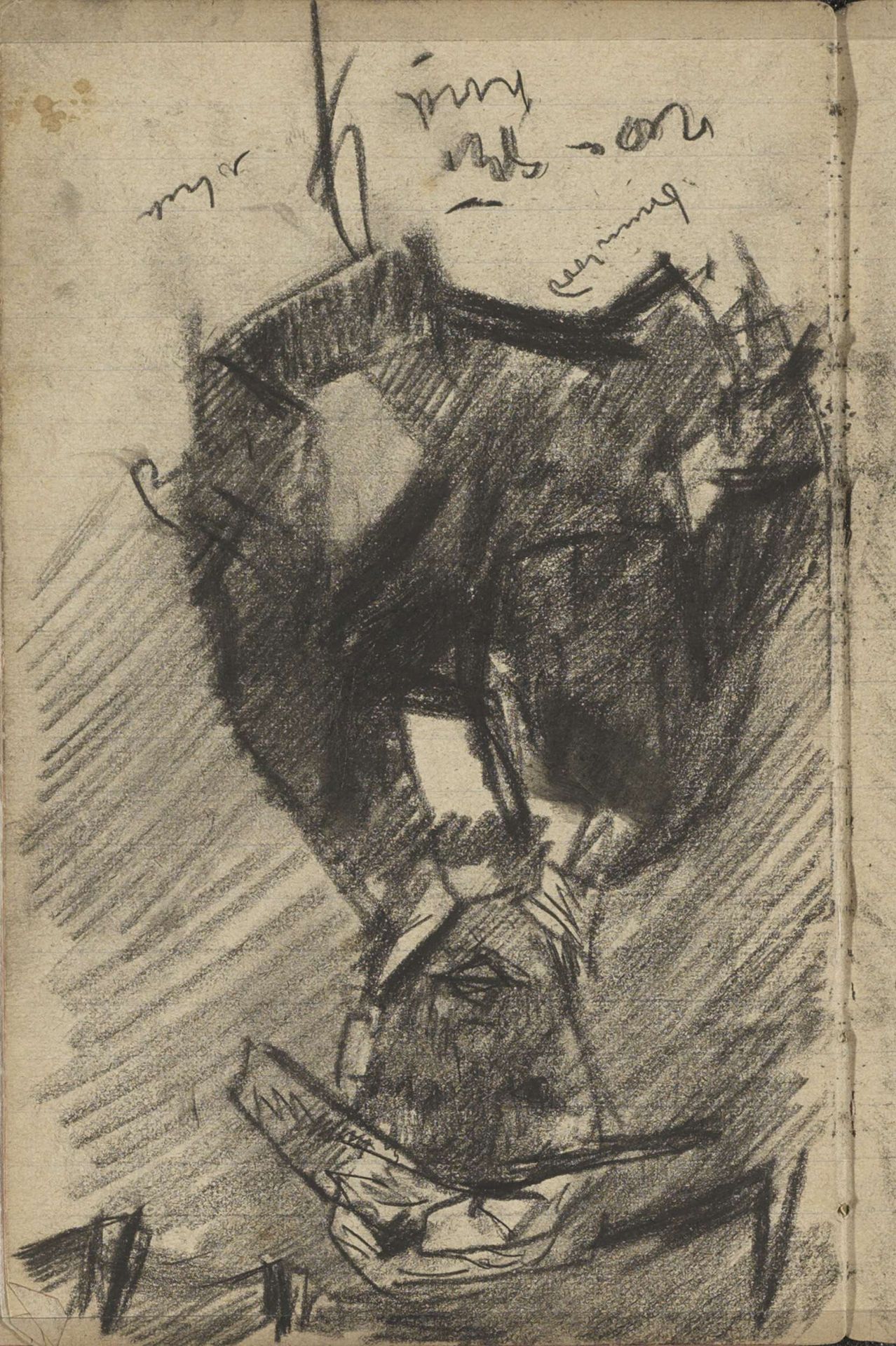 Vrouw met hoed by George Hendrik Breitner