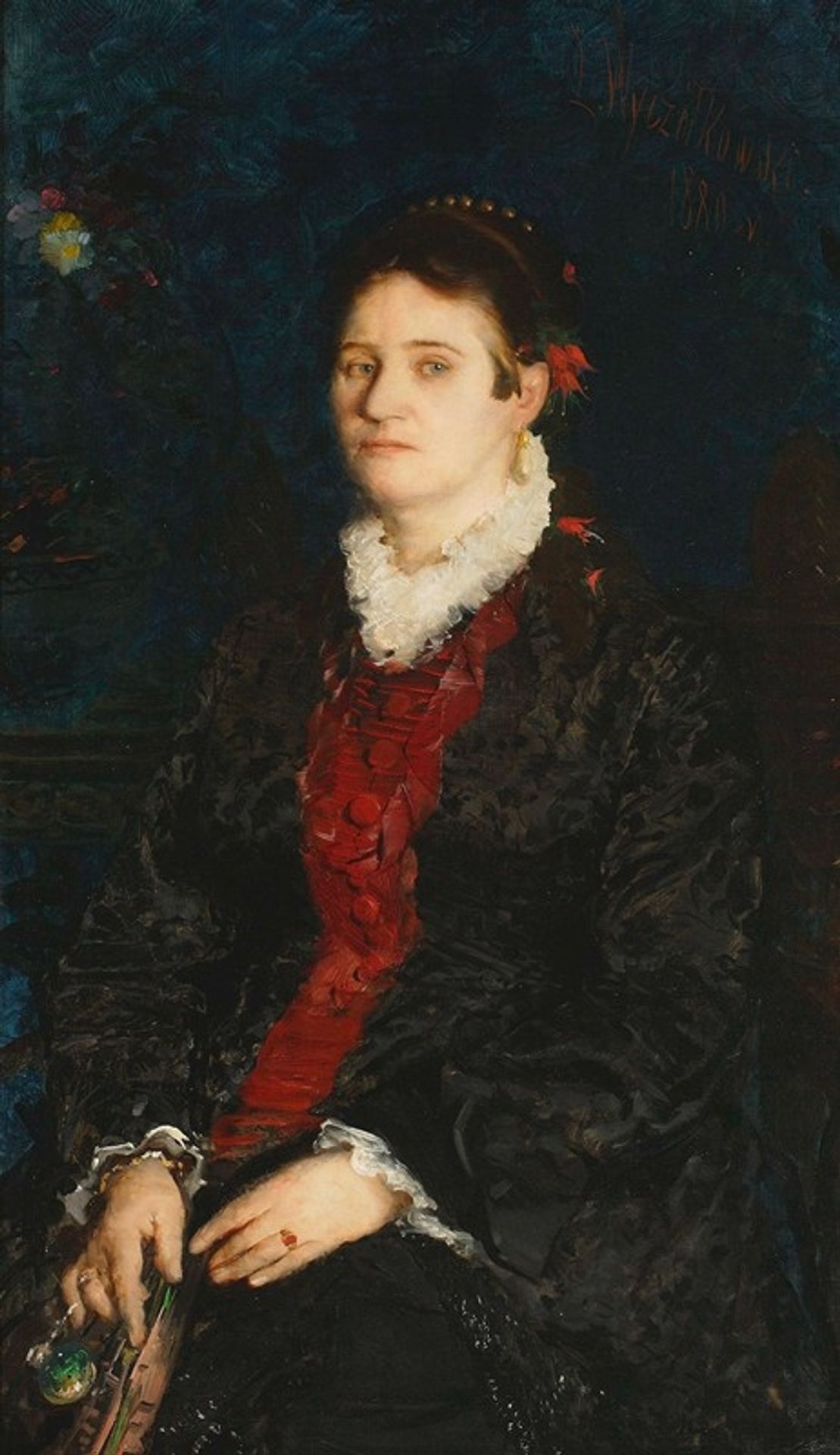 Portrait of a woman by Leon Wyczółkowski