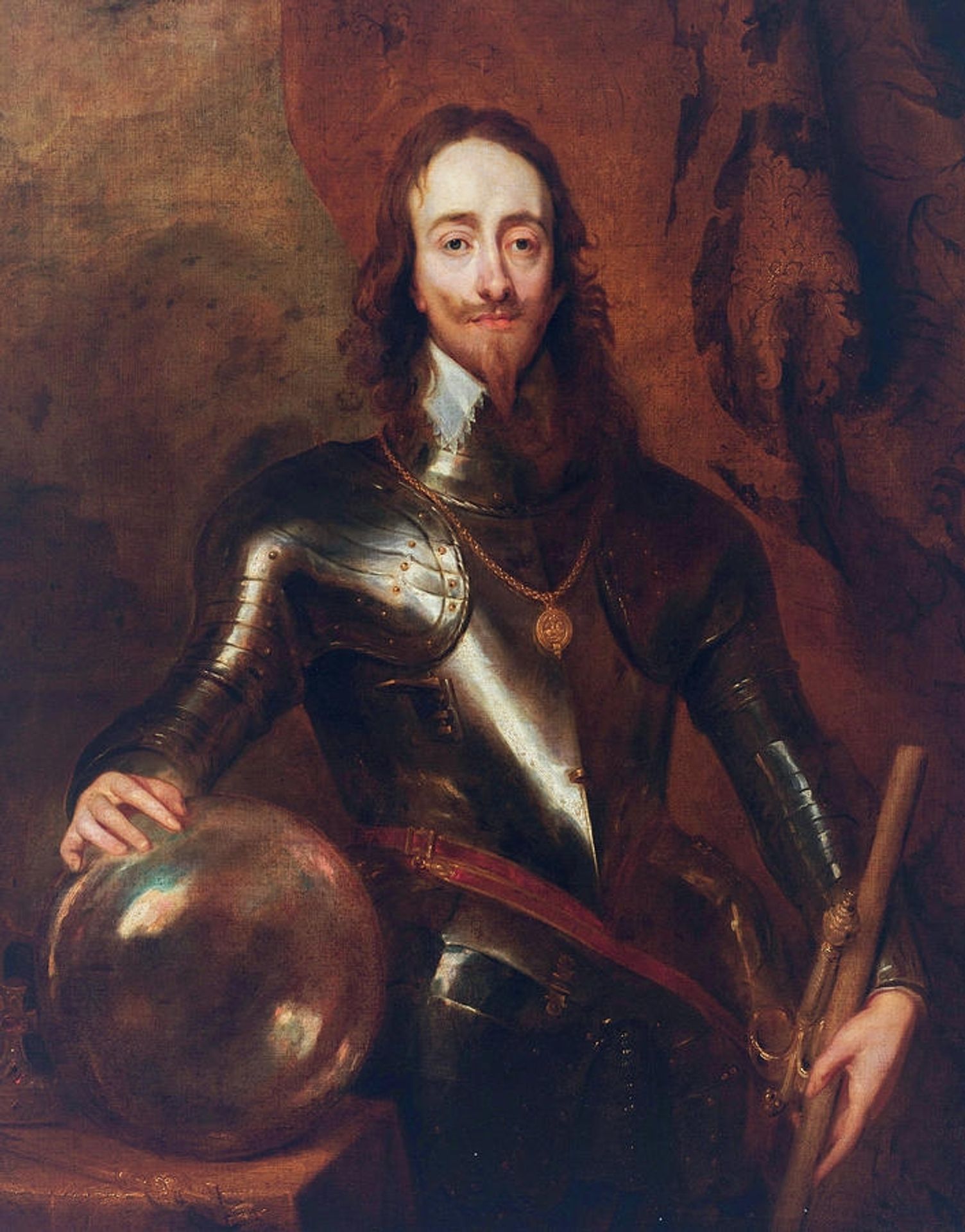 Portrait of Charles I King of England by Anthony van Dyck
