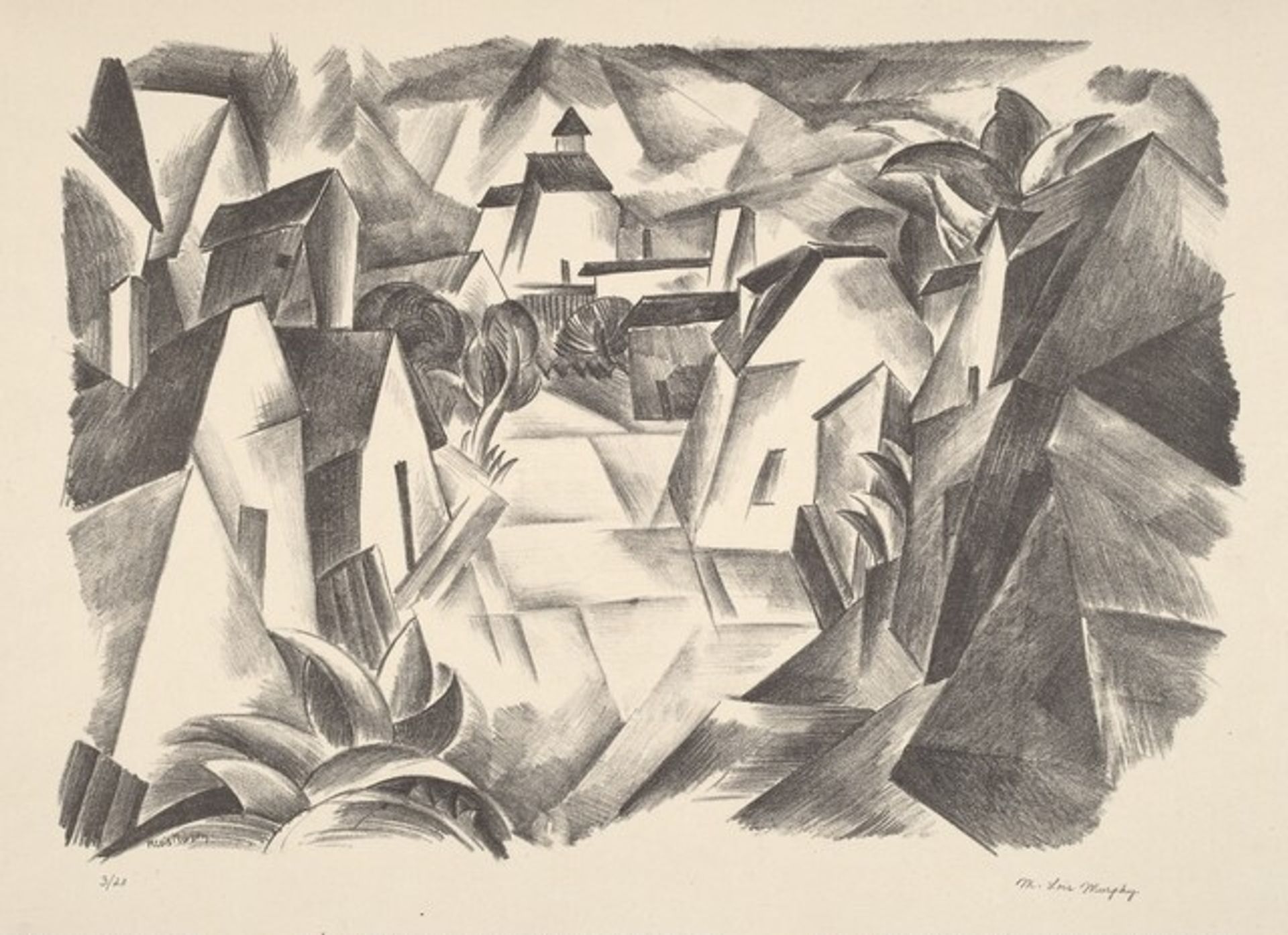 Untitled (In the High Hills) by Minnie Lois Murphy