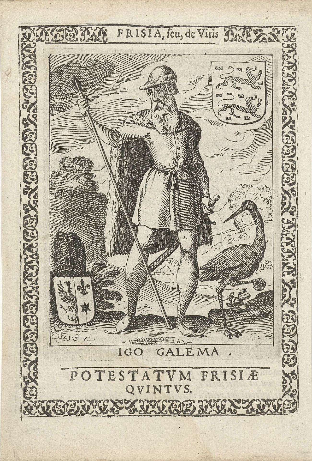 Igo Galema, vijfde Potestaat van Friesland by Pieter Feddes van Harlingen