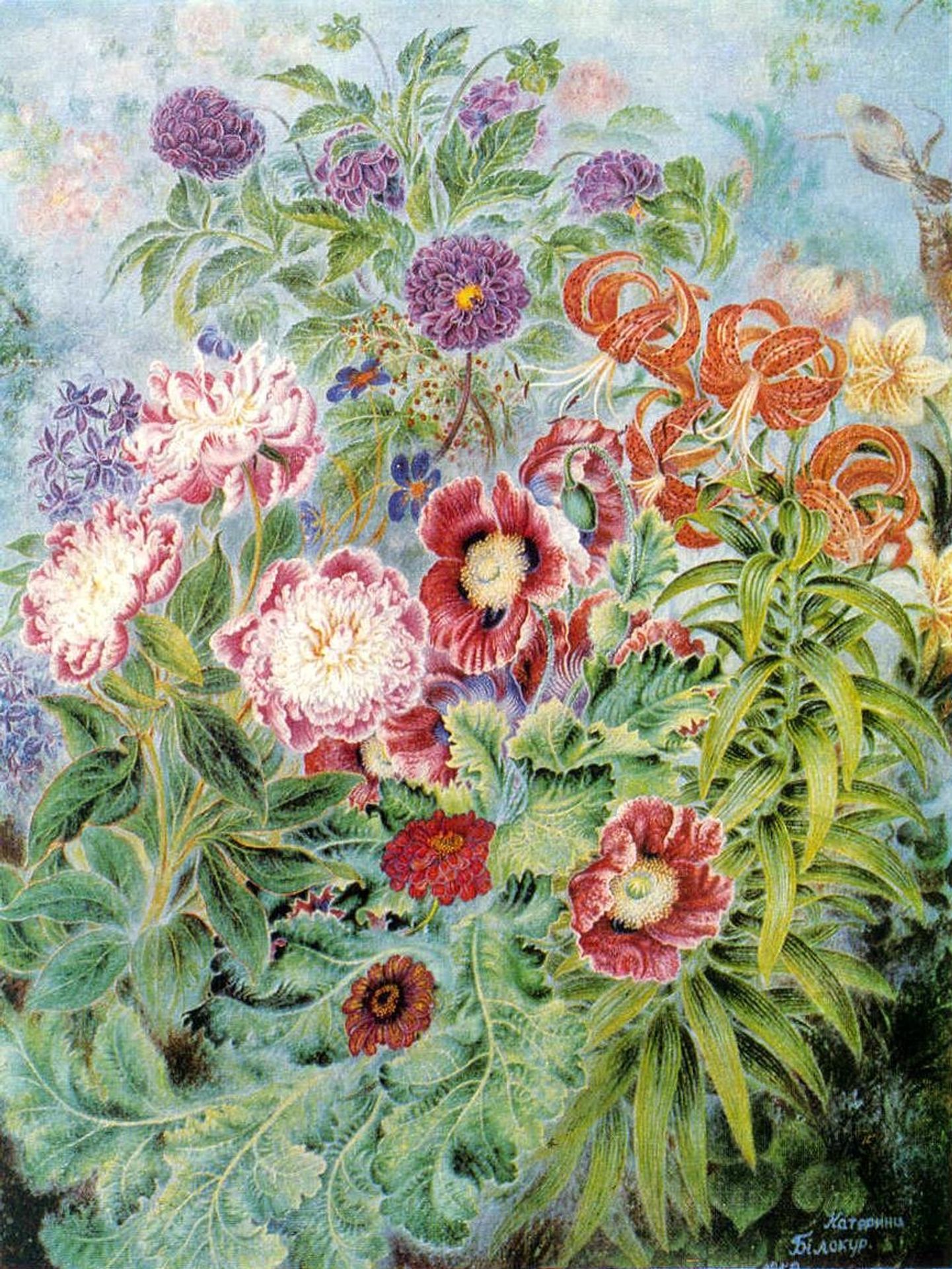 Bouquet of flowers by Kateryna Bilokur