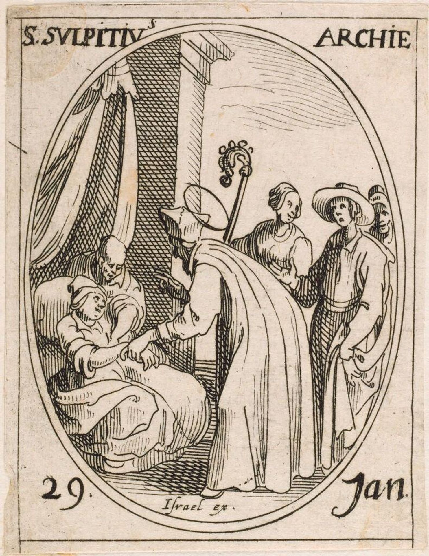 Saint Sulpice by Jacques Callot