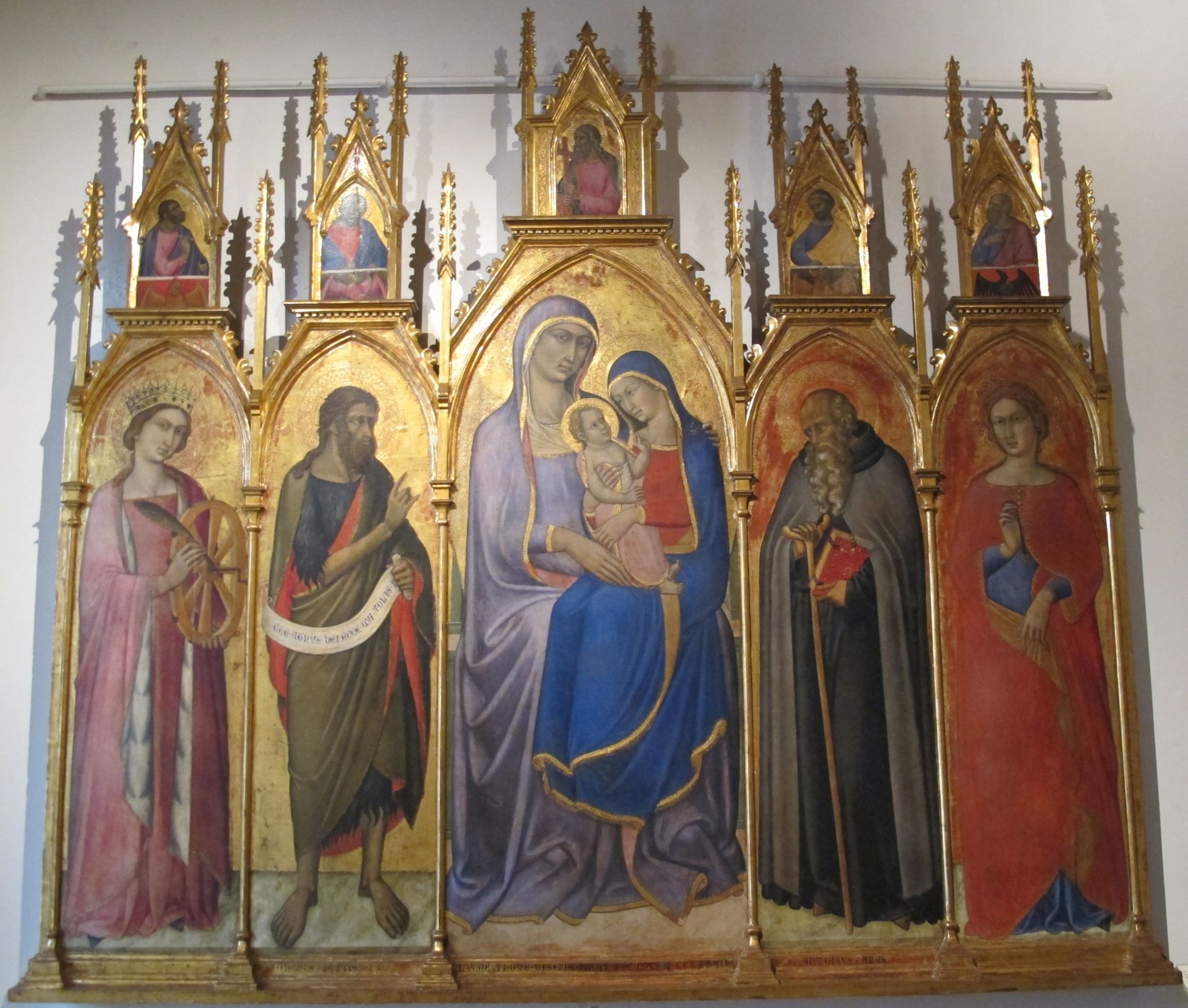 metterza e santi by Luca di Tommé