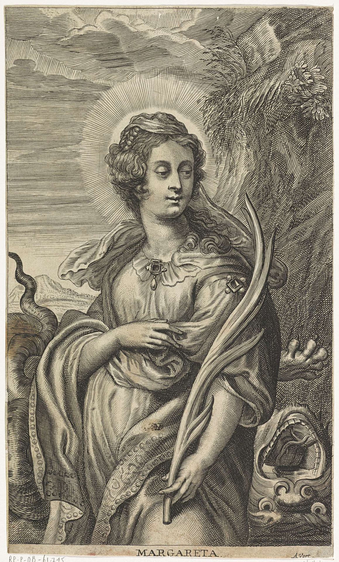 H. Margaretha by Alexander Voet, I