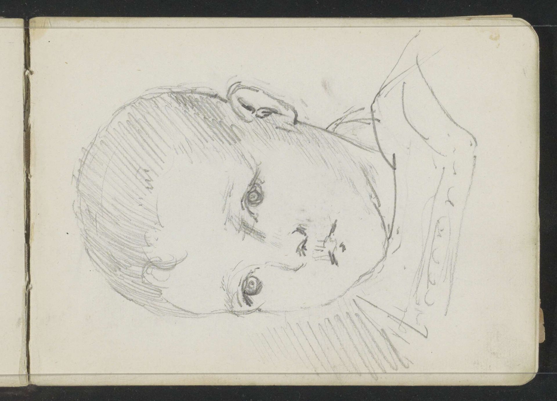 Portret van een kind by Johanna van de Kamer