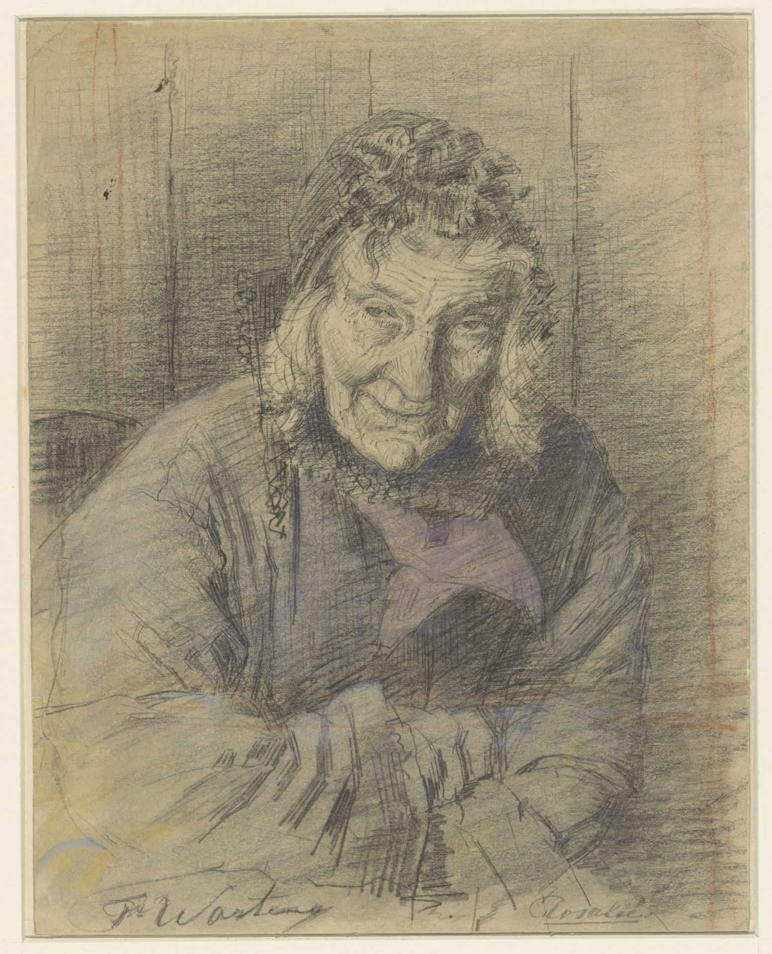 Portret van Rosalie by Froukje Wartena