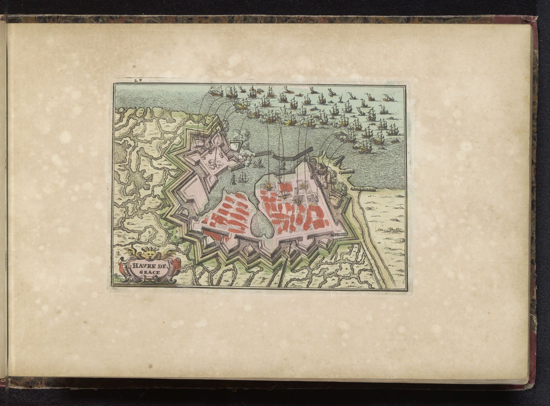 Bombardement van Le Havre, 1694 by Anonymous